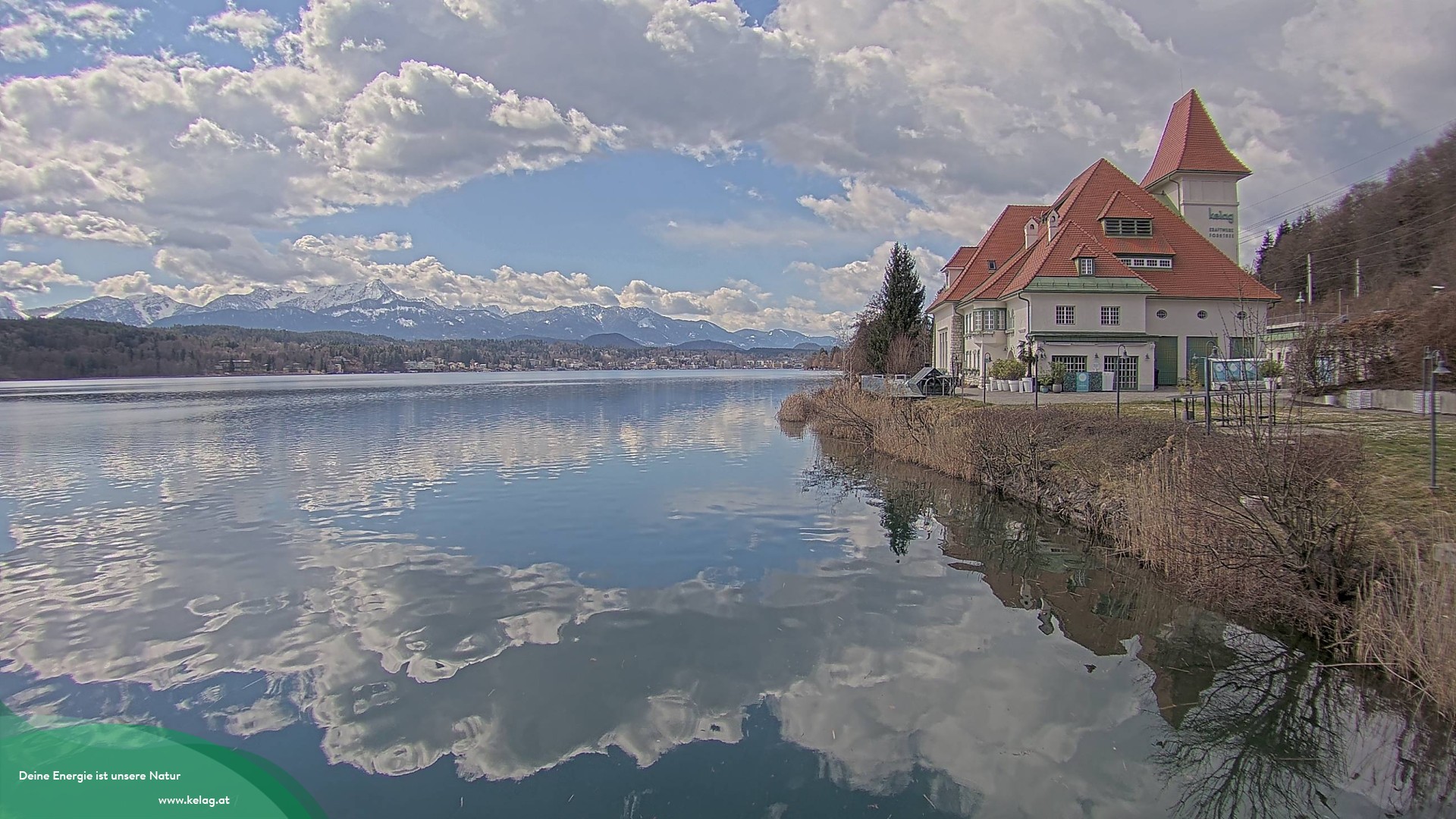 Archiv Foto Webcam Schaukraftwerk Forstsee Wörthersee