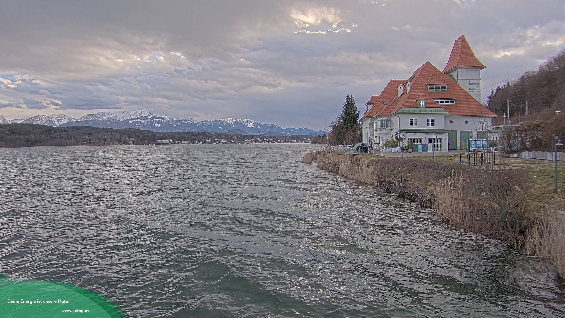 Archiv Foto Webcam Schaukraftwerk Forstsee Wörthersee