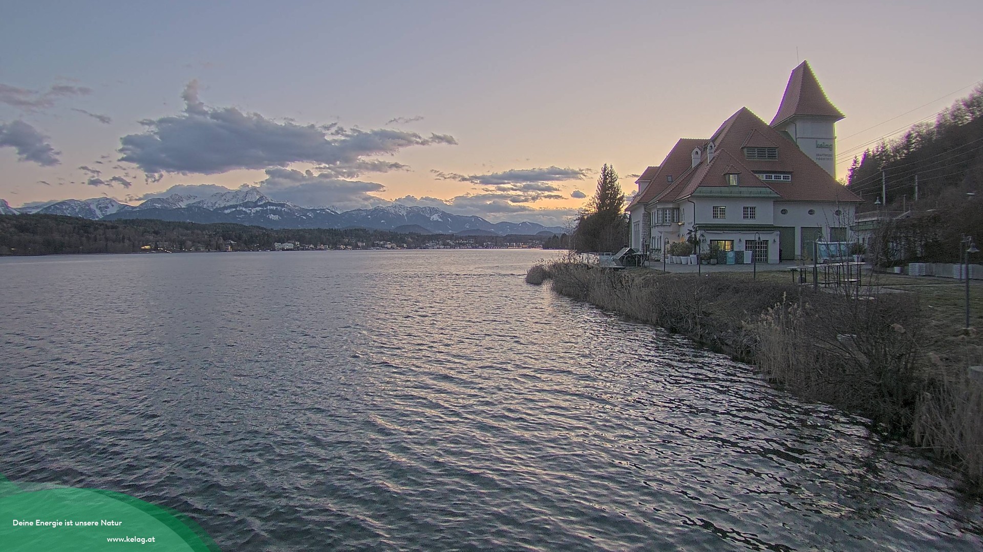Archiv Foto Webcam Schaukraftwerk Forstsee Wörthersee