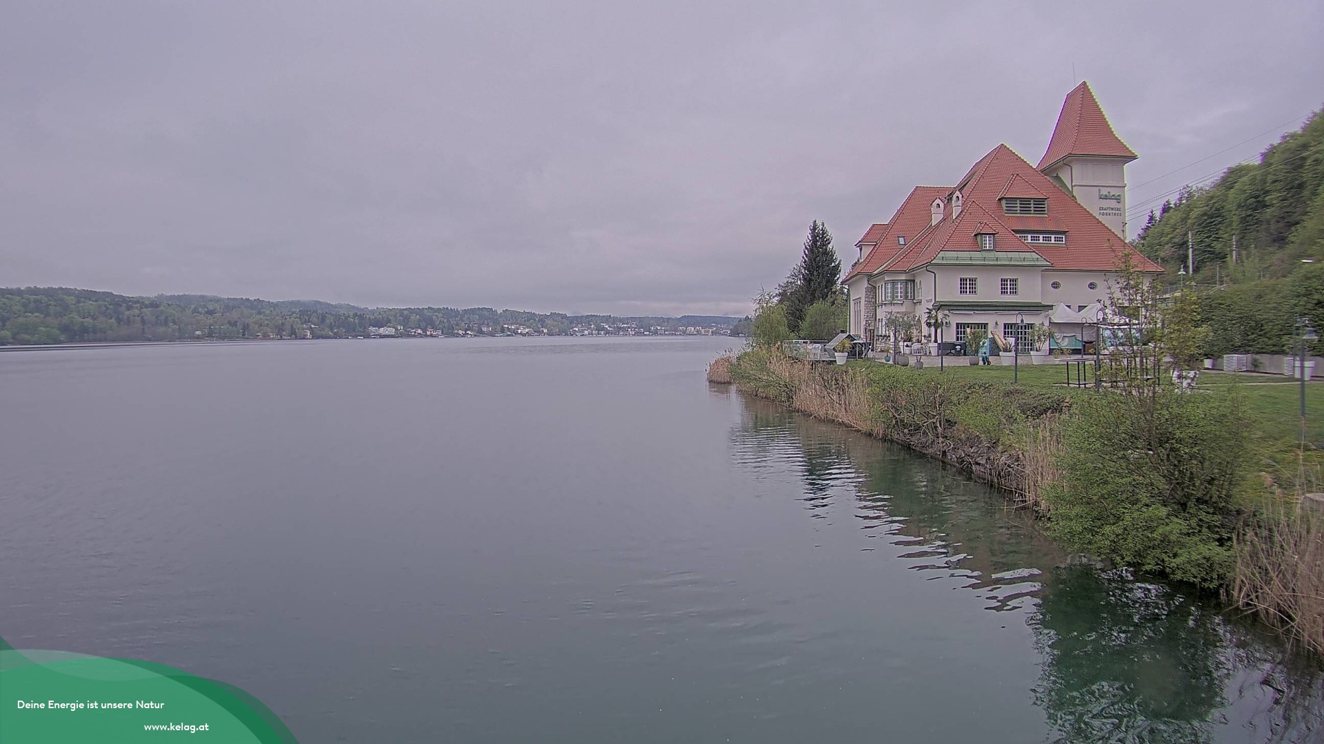 Archiv Foto Webcam Schaukraftwerk Forstsee Wörthersee