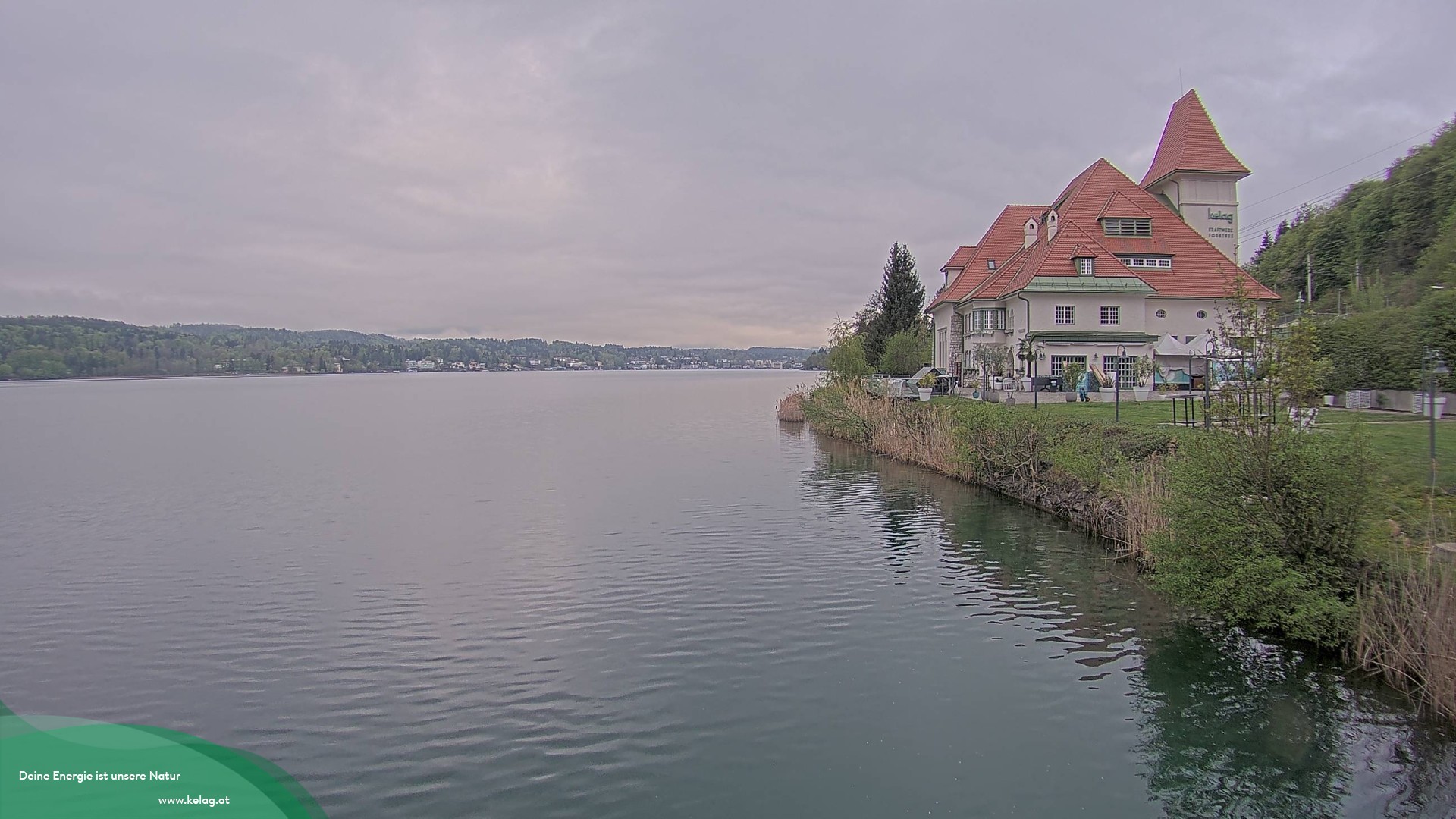 Archiv Foto Webcam Schaukraftwerk Forstsee Wörthersee