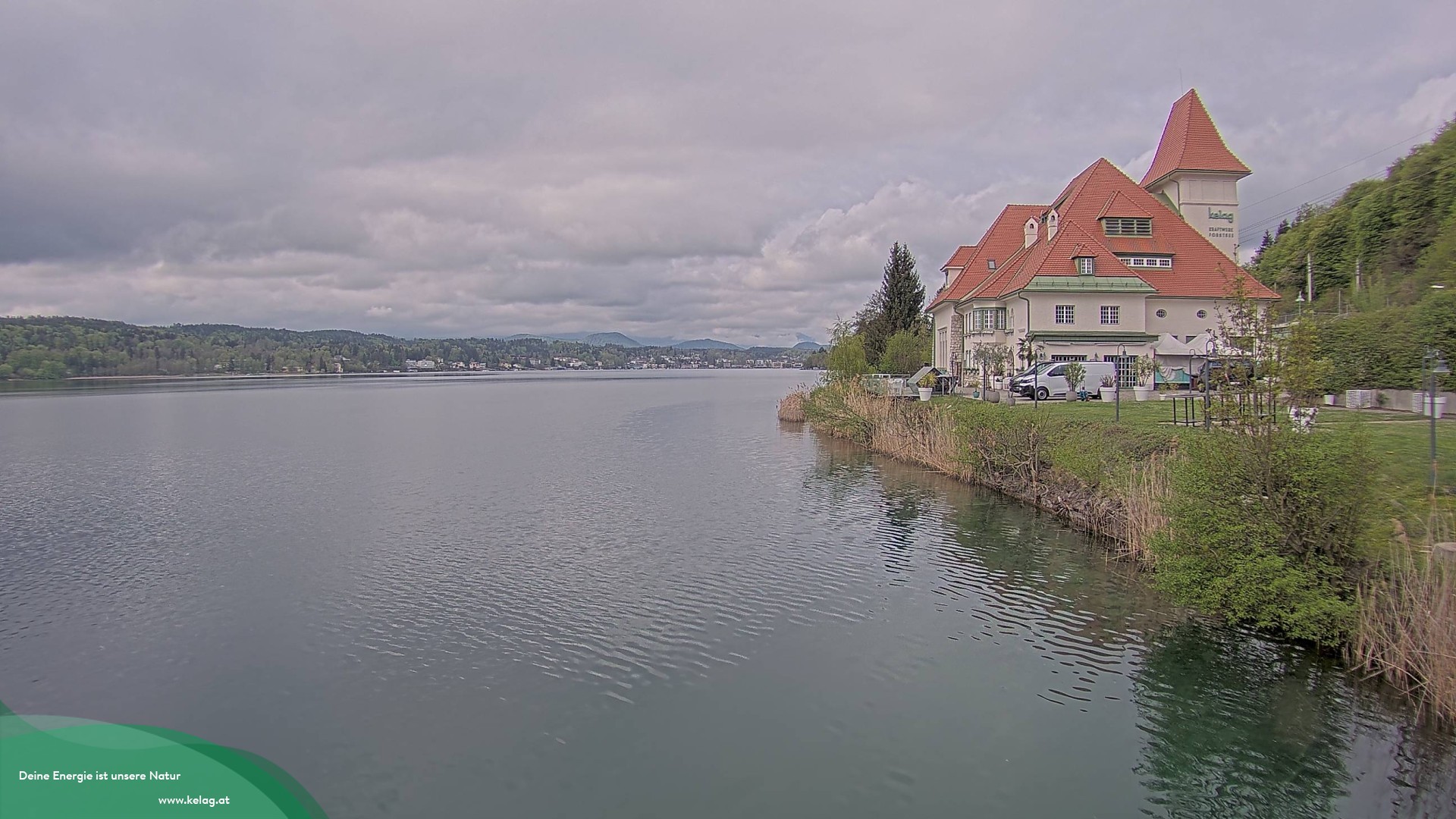 Archiv Foto Webcam Schaukraftwerk Forstsee Wörthersee