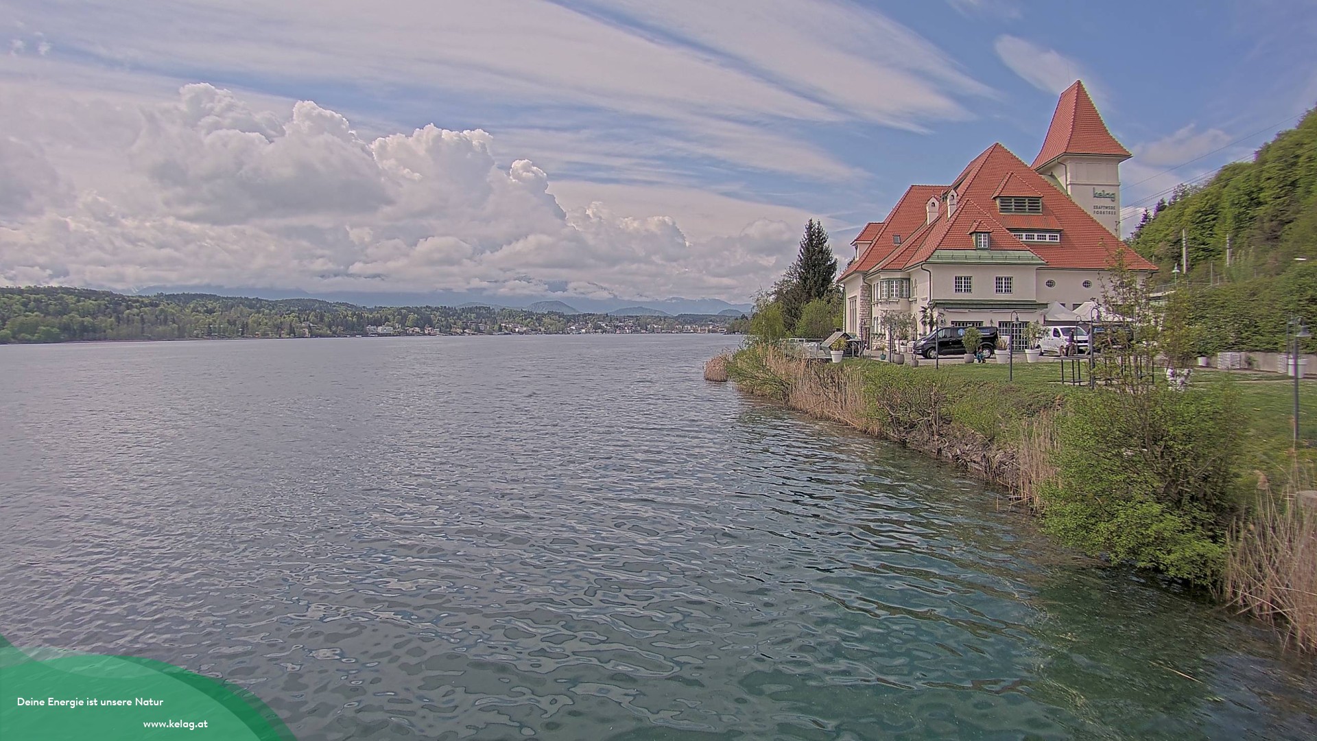 Archiv Foto Webcam Schaukraftwerk Forstsee Wörthersee
