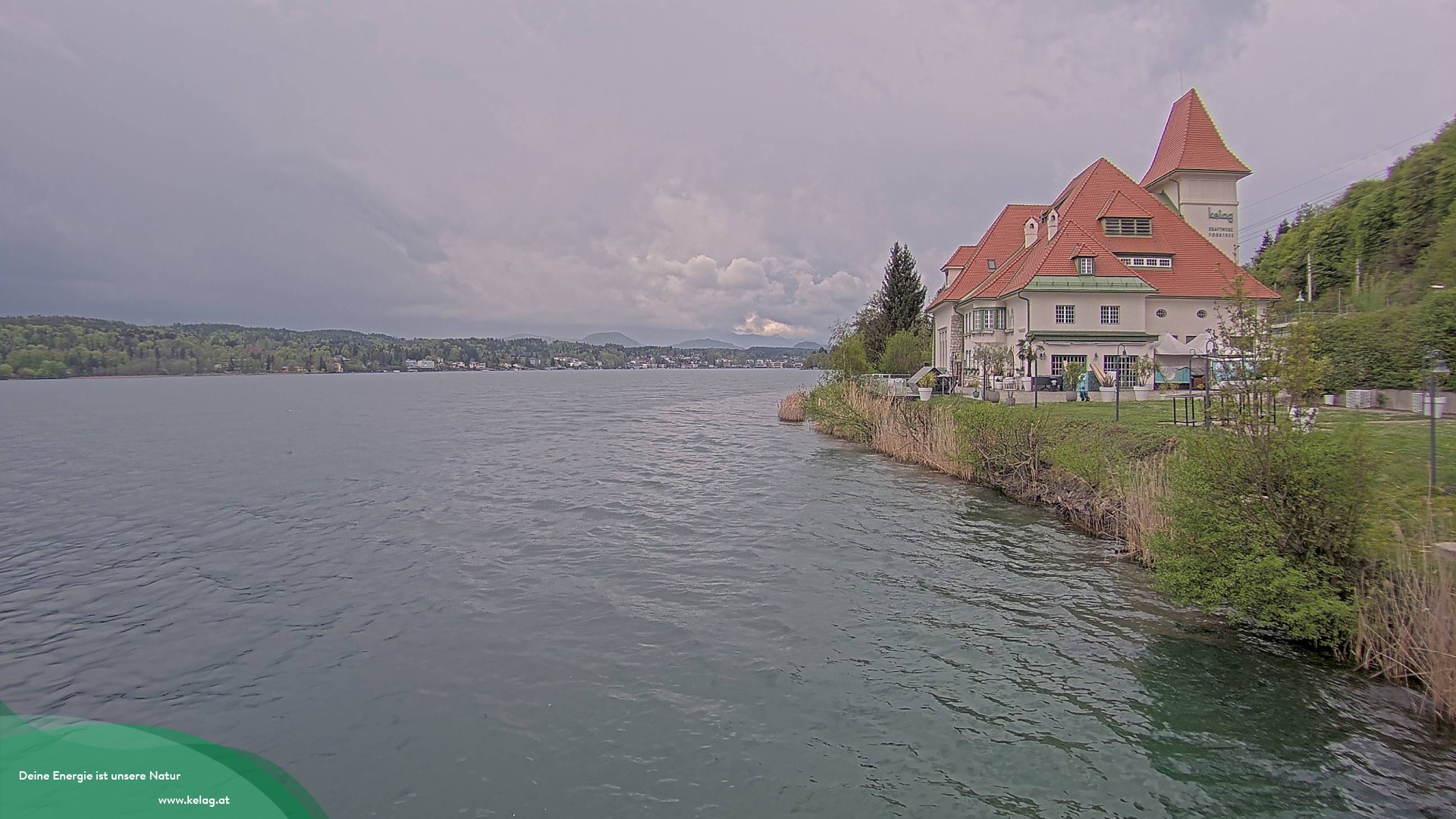 Archiv Foto Webcam Schaukraftwerk Forstsee Wörthersee