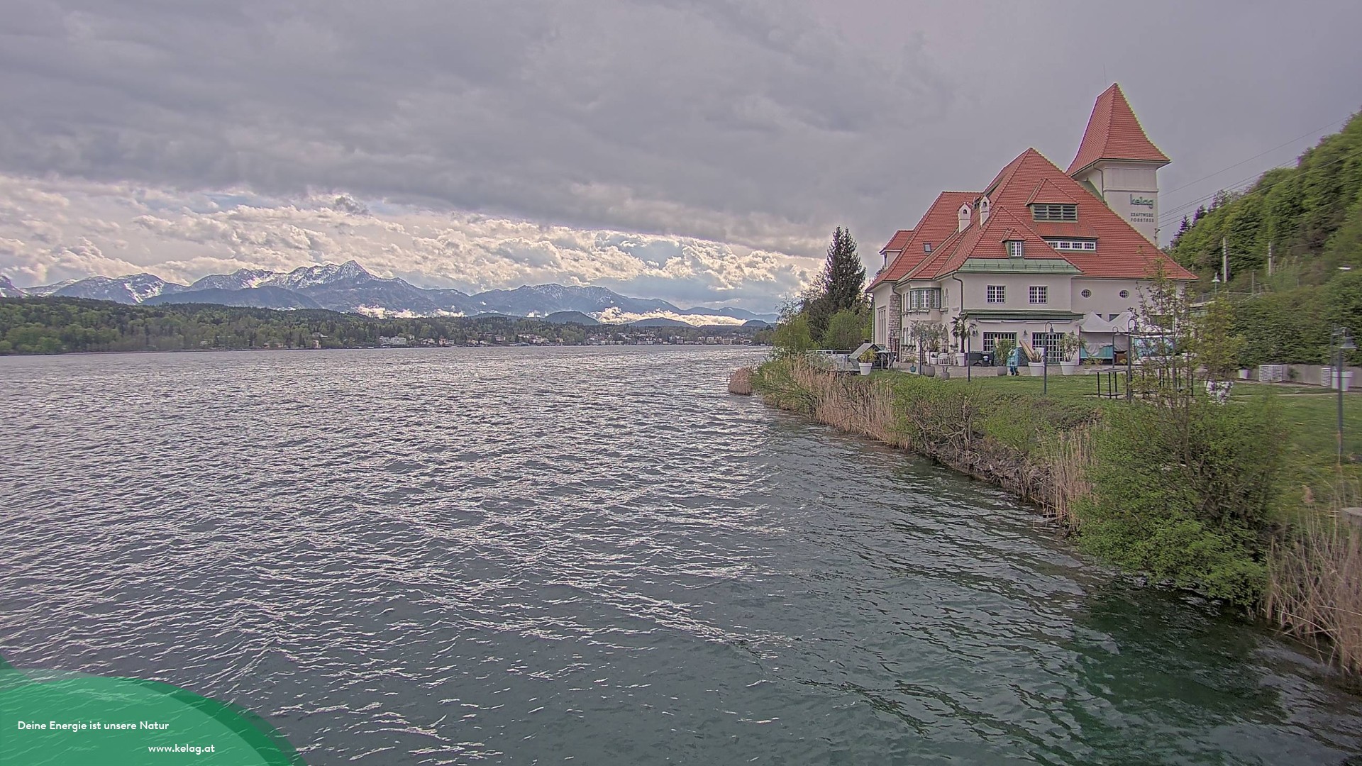 Archiv Foto Webcam Schaukraftwerk Forstsee Wörthersee