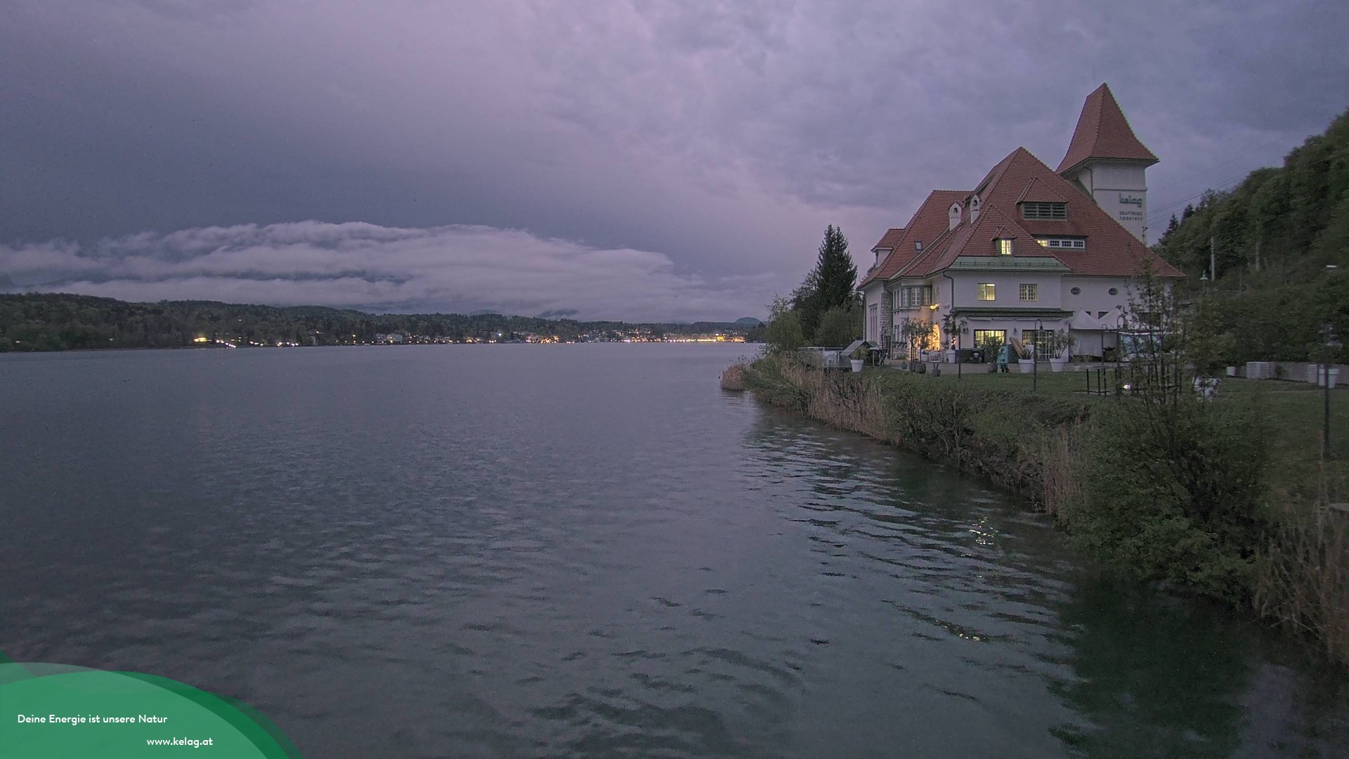 Archiv Foto Webcam Schaukraftwerk Forstsee Wörthersee