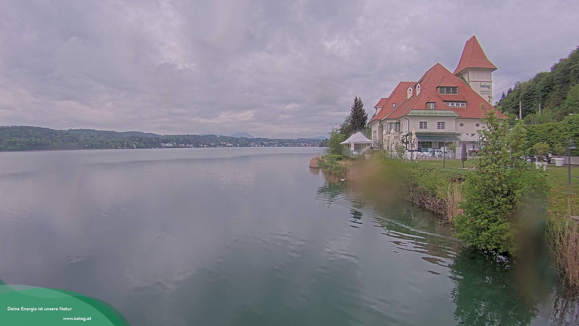 Archiv Foto Webcam Schaukraftwerk Forstsee Wörthersee