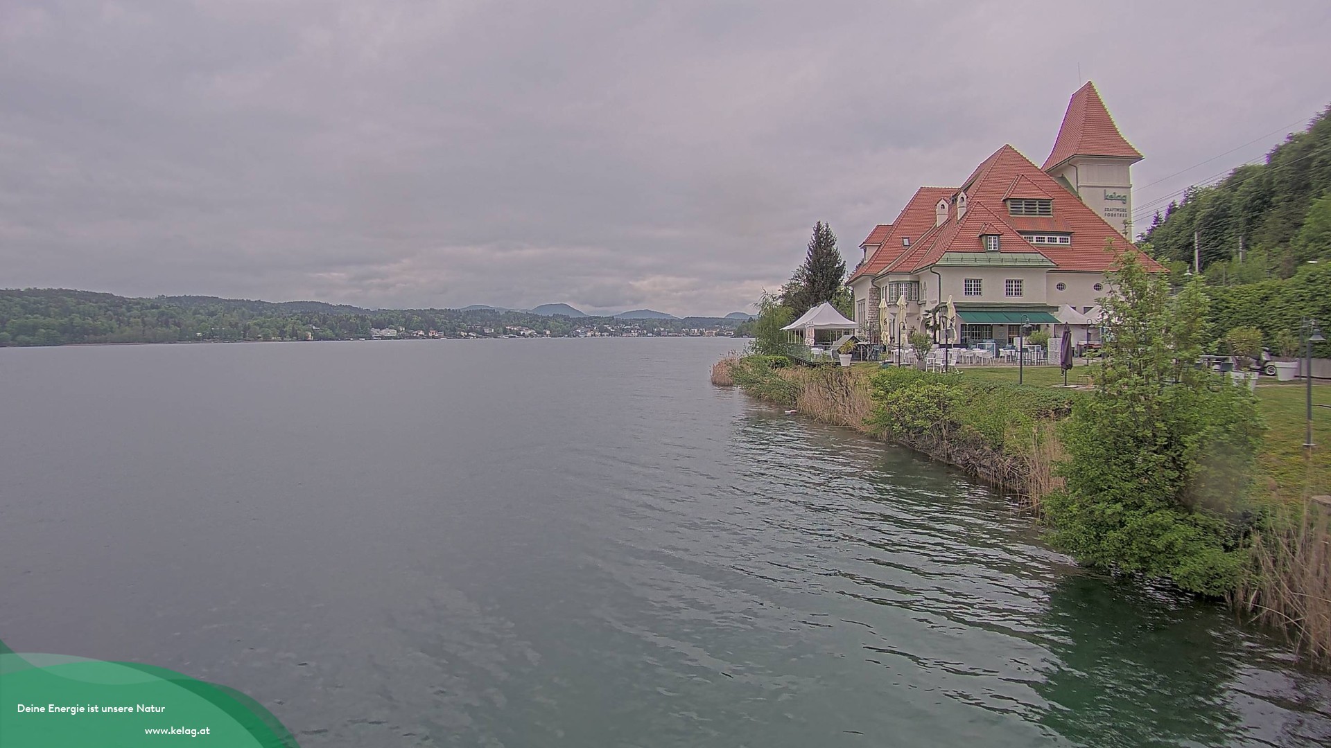 Archiv Foto Webcam Schaukraftwerk Forstsee Wörthersee