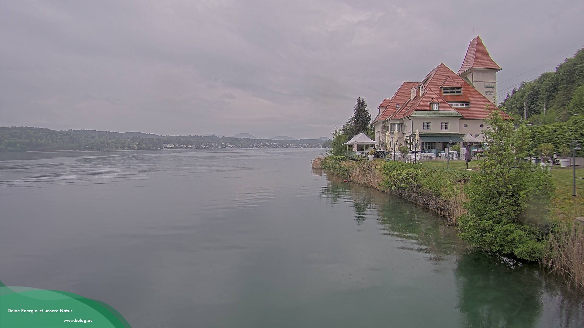 Archiv Foto Webcam Schaukraftwerk Forstsee Wörthersee