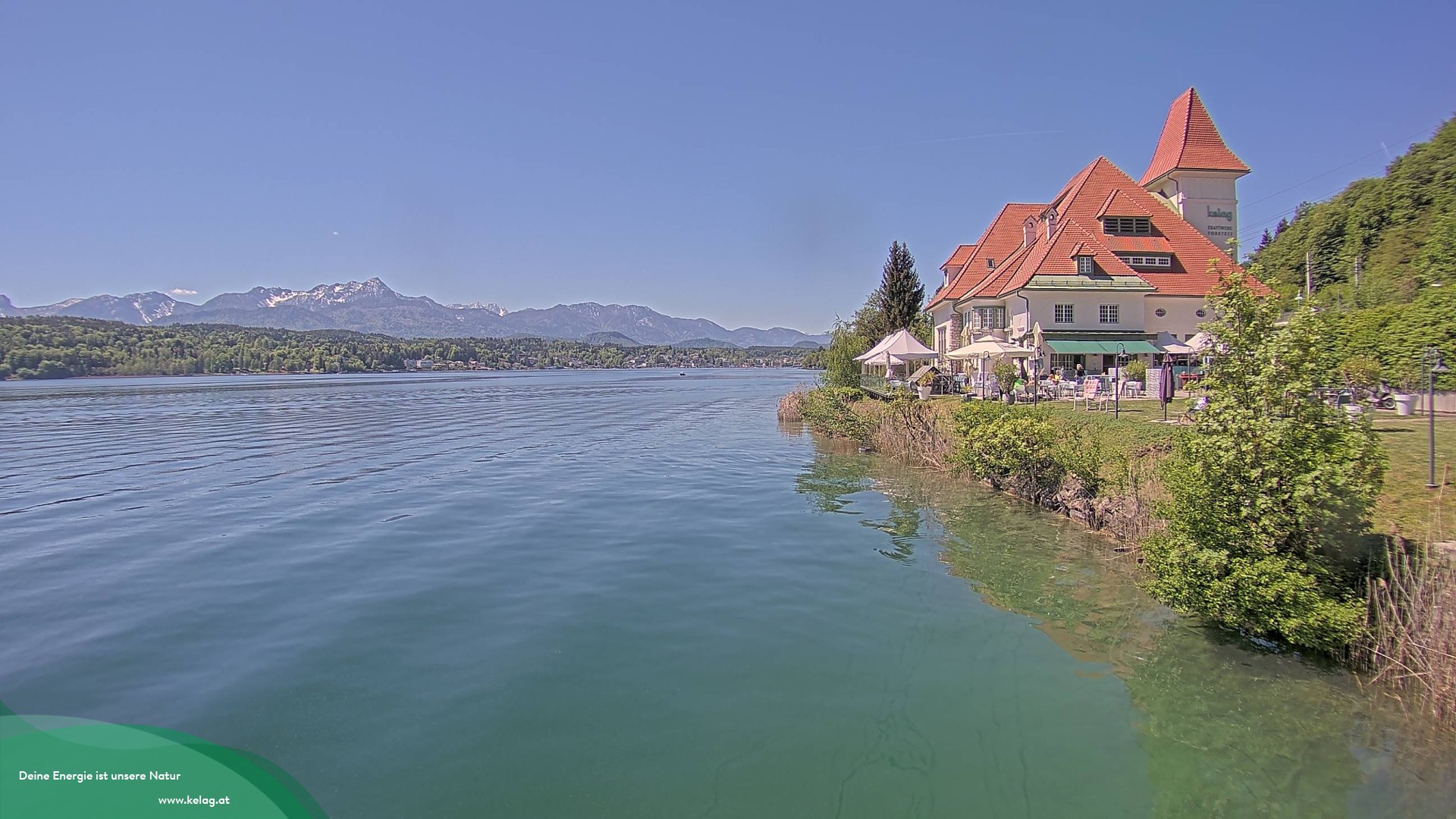 Archiv Foto Webcam Schaukraftwerk Forstsee Wörthersee