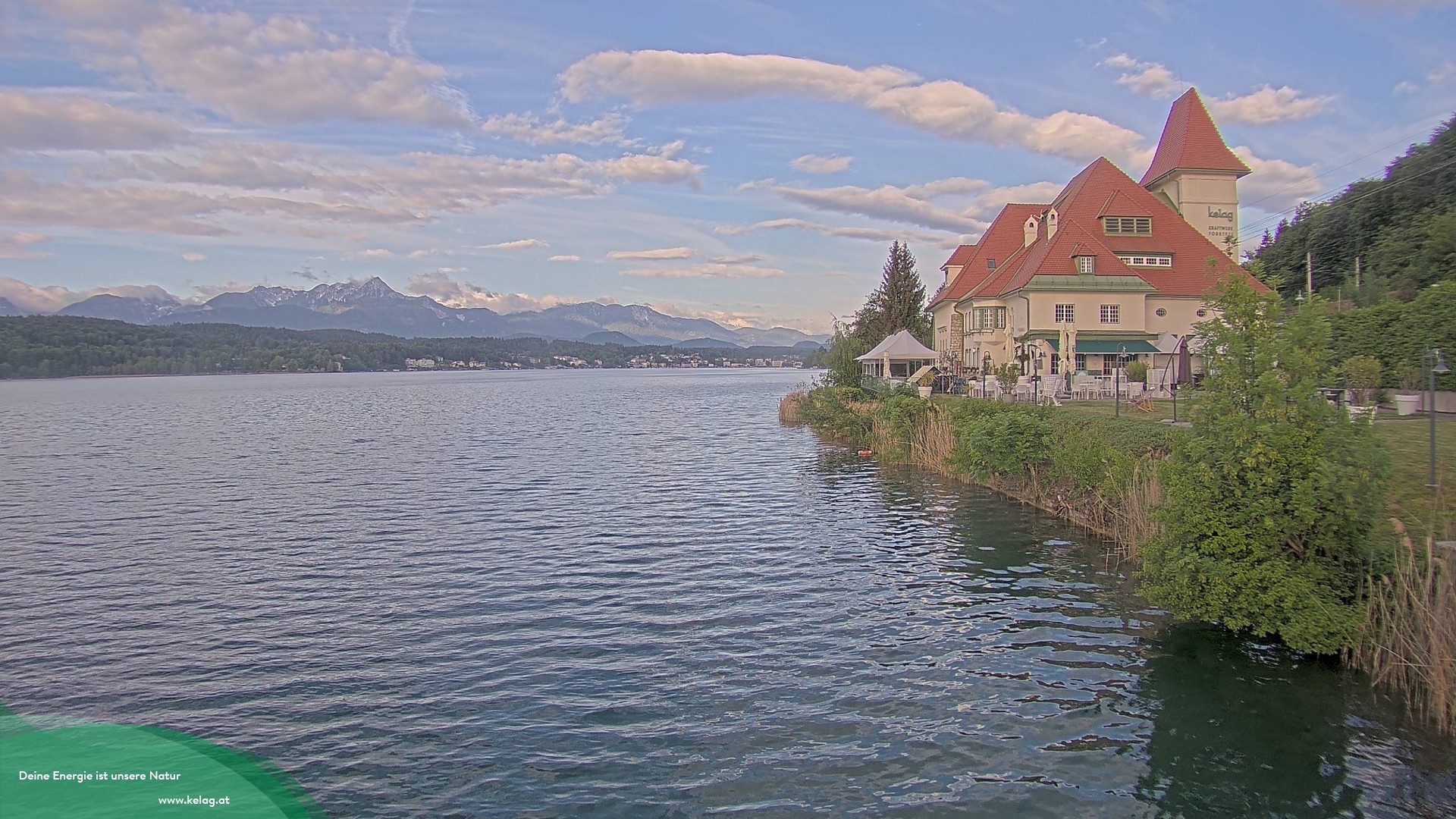 Archiv Foto Webcam Schaukraftwerk Forstsee Wörthersee