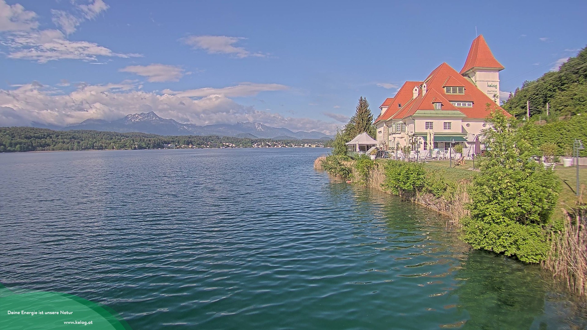 Archiv Foto Webcam Schaukraftwerk Forstsee Wörthersee