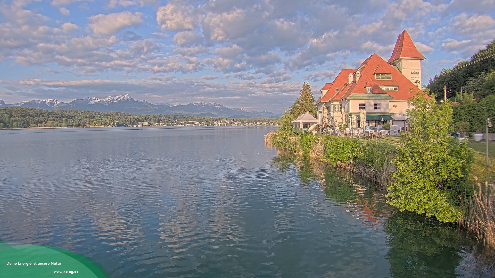 Archiv Foto Webcam Schaukraftwerk Forstsee Wörthersee