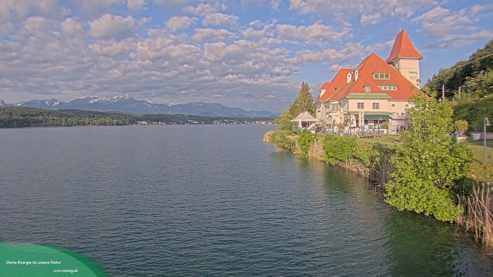 Archiv Foto Webcam Schaukraftwerk Forstsee Wörthersee