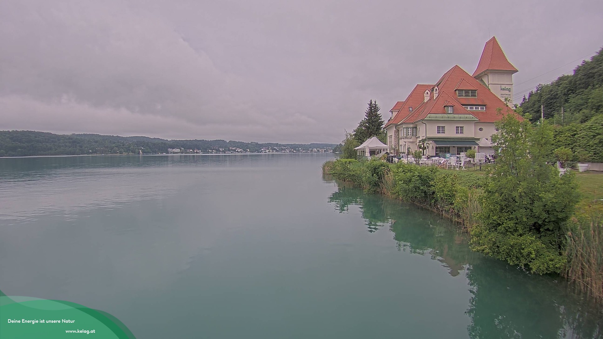 Archiv Foto Webcam Schaukraftwerk Forstsee Wörthersee