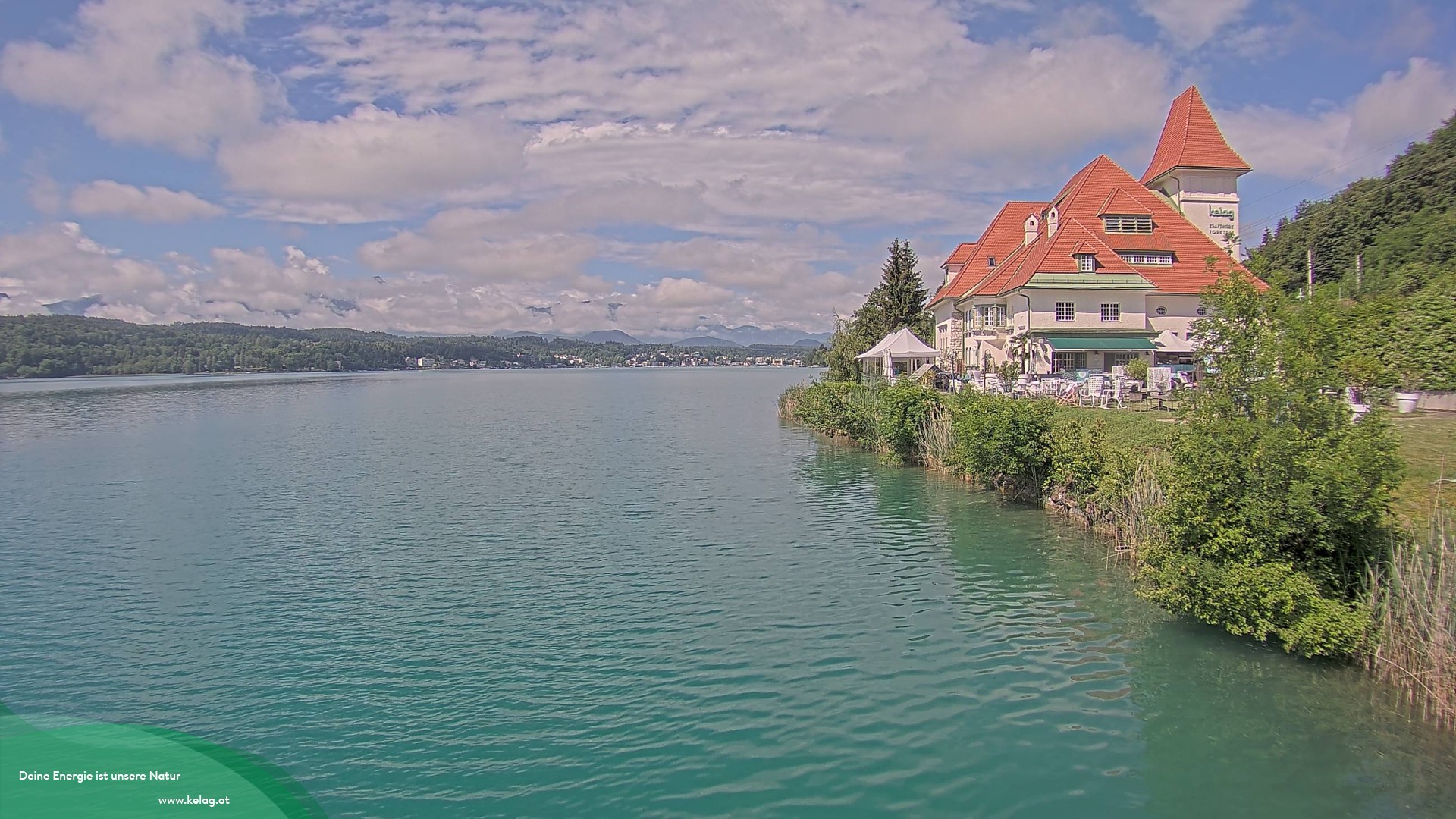 Archiv Foto Webcam Schaukraftwerk Forstsee Wörthersee