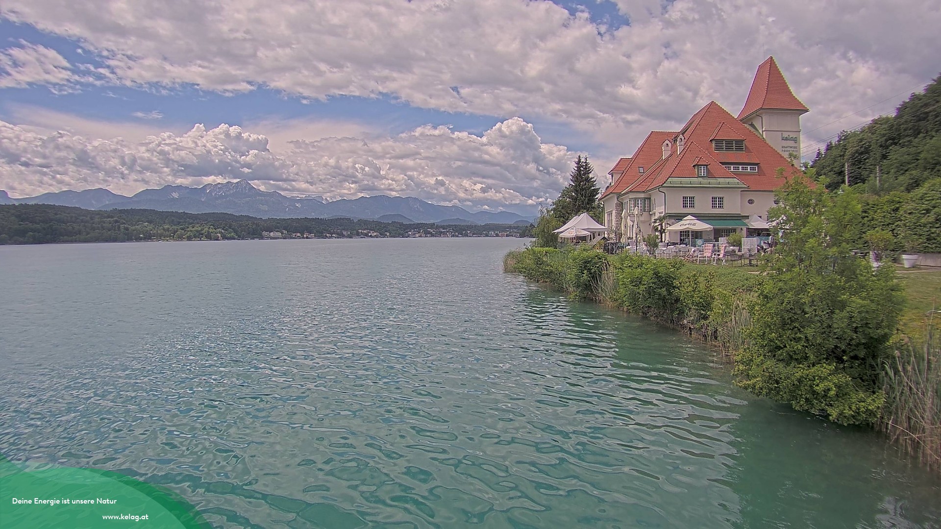Archiv Foto Webcam Schaukraftwerk Forstsee Wörthersee