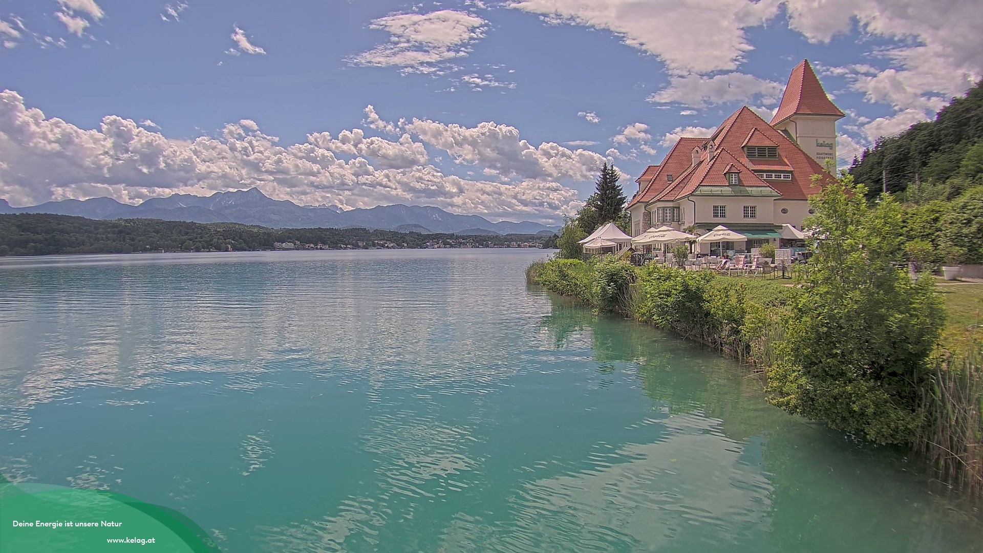 Archiv Foto Webcam Schaukraftwerk Forstsee Wörthersee