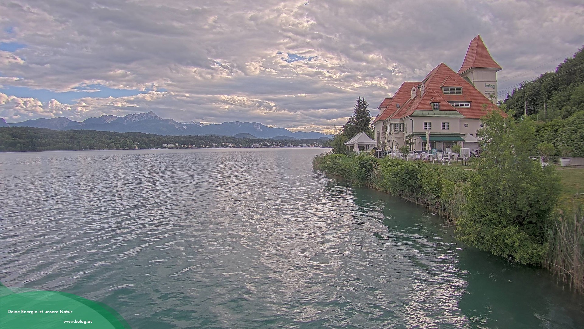 Archiv Foto Webcam Schaukraftwerk Forstsee Wörthersee