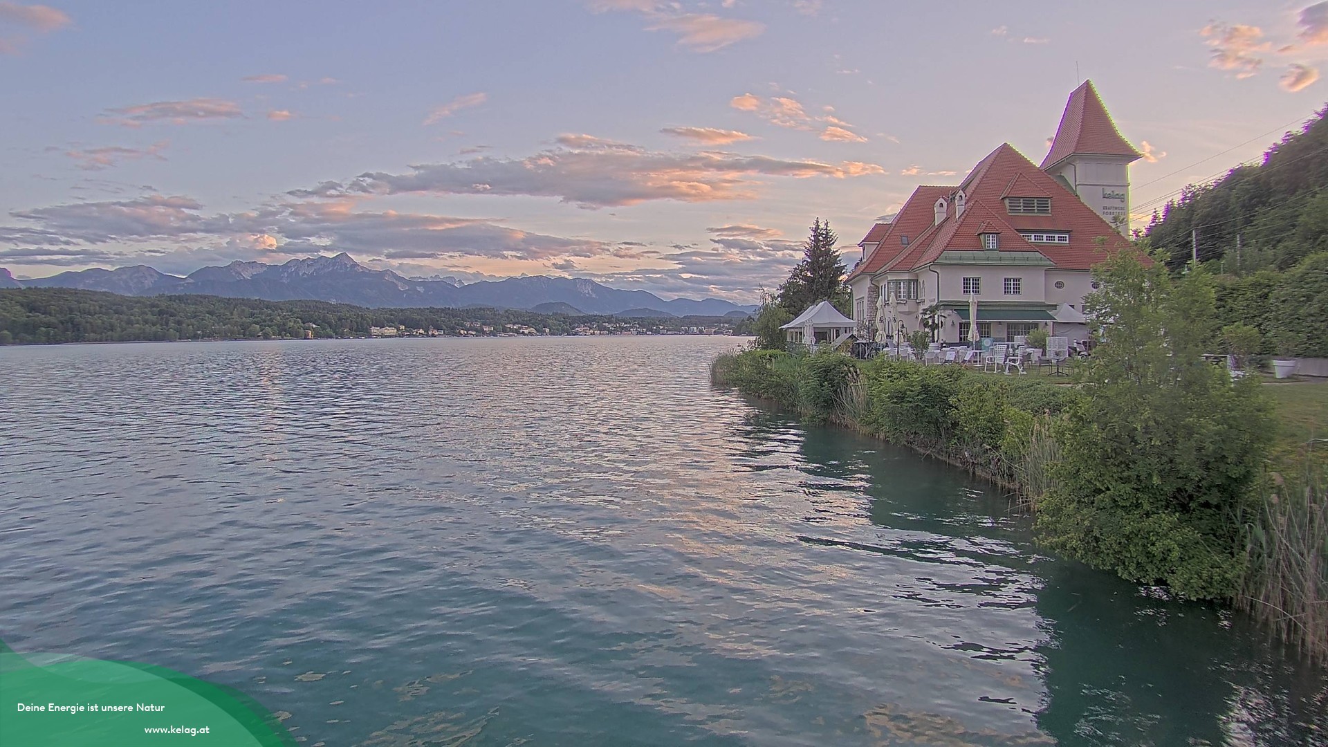 Archiv Foto Webcam Schaukraftwerk Forstsee Wörthersee