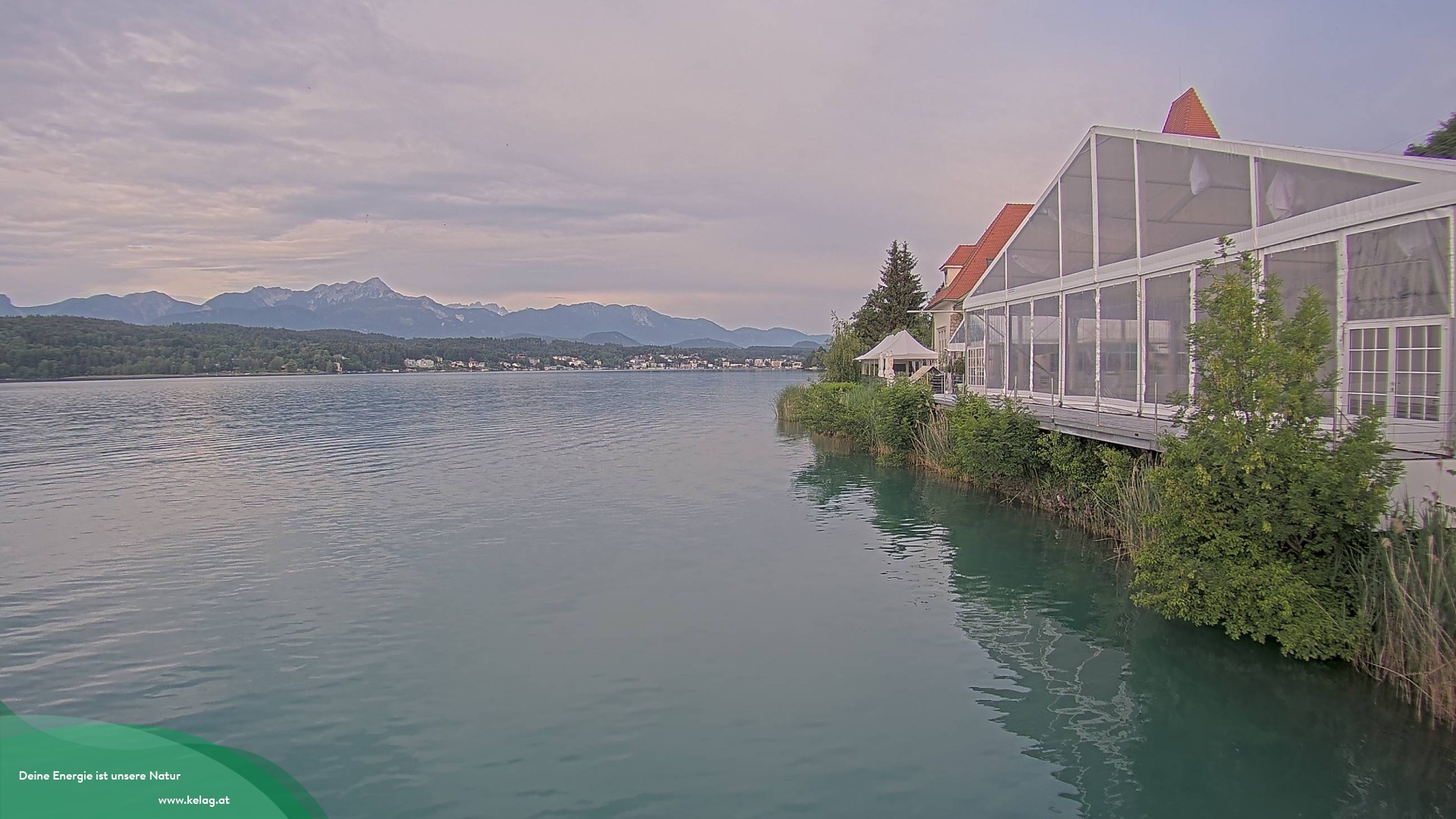 Archiv Foto Webcam Schaukraftwerk Forstsee Wörthersee