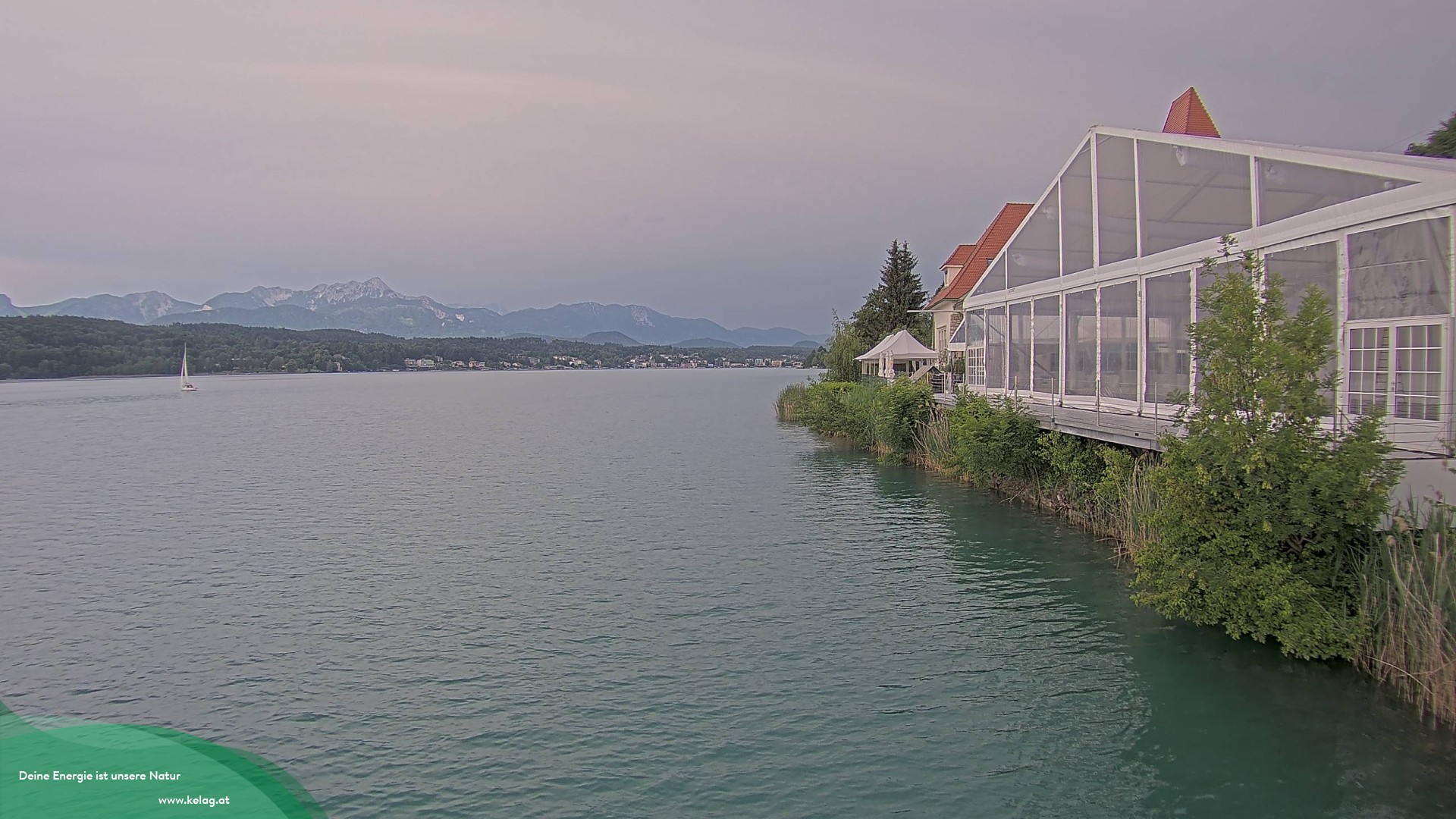 Archiv Foto Webcam Schaukraftwerk Forstsee Wörthersee