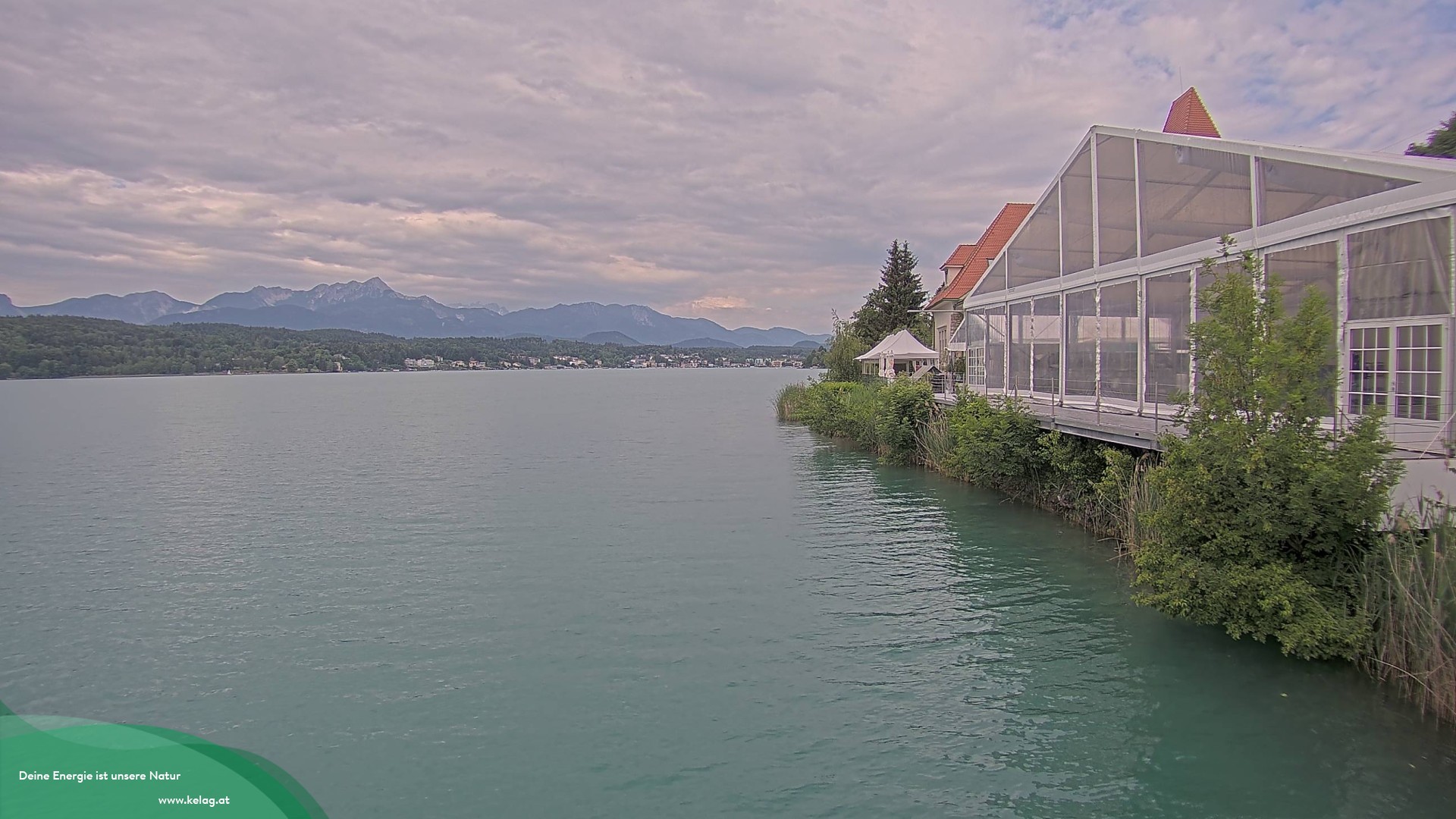 Archiv Foto Webcam Schaukraftwerk Forstsee Wörthersee