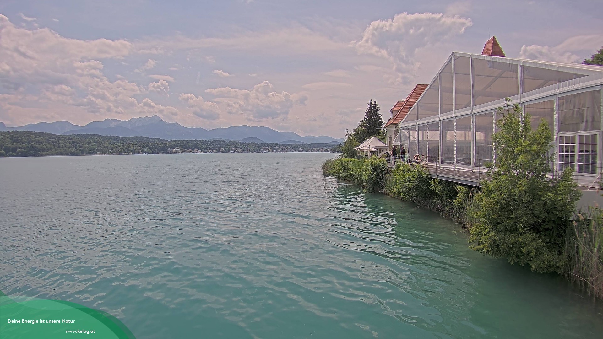 Archiv Foto Webcam Schaukraftwerk Forstsee Wörthersee