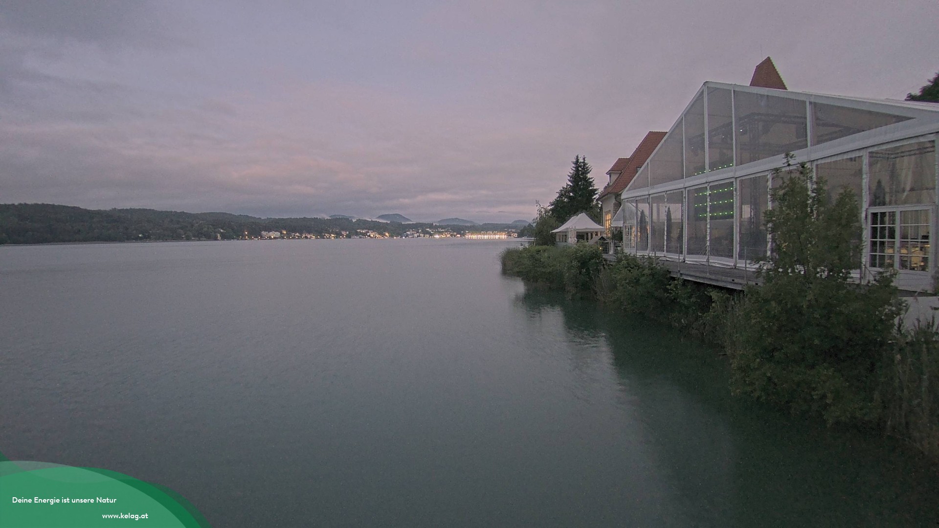 Archiv Foto Webcam Schaukraftwerk Forstsee Wörthersee