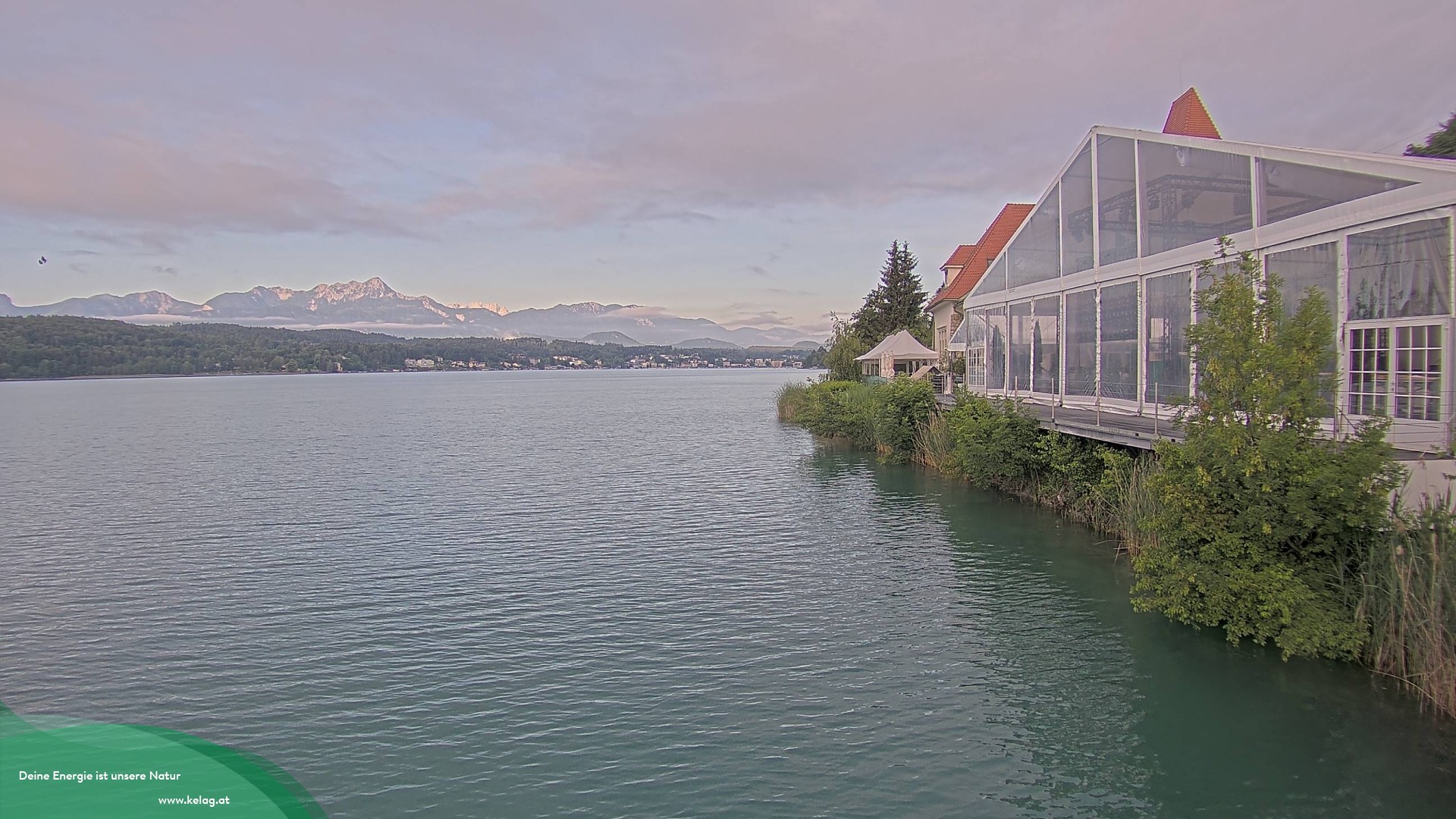 Archiv Foto Webcam Schaukraftwerk Forstsee Wörthersee