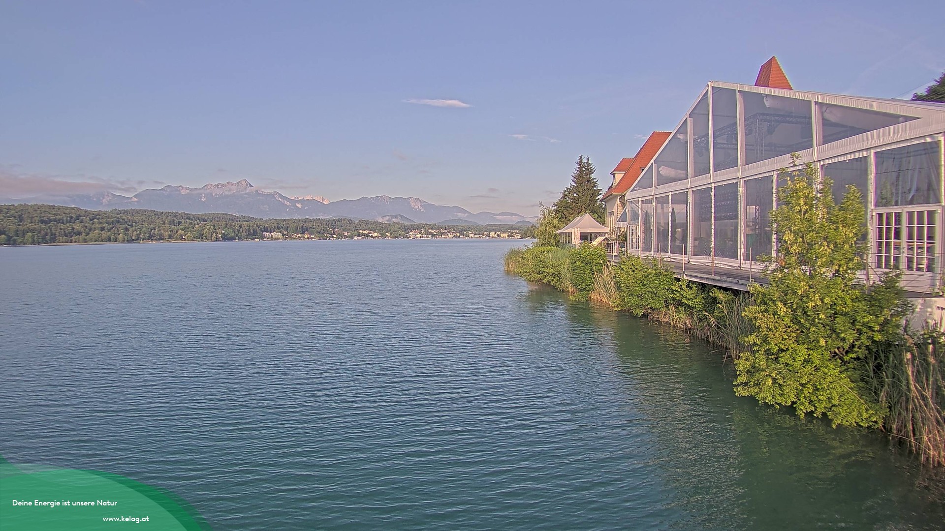 Archiv Foto Webcam Schaukraftwerk Forstsee Wörthersee