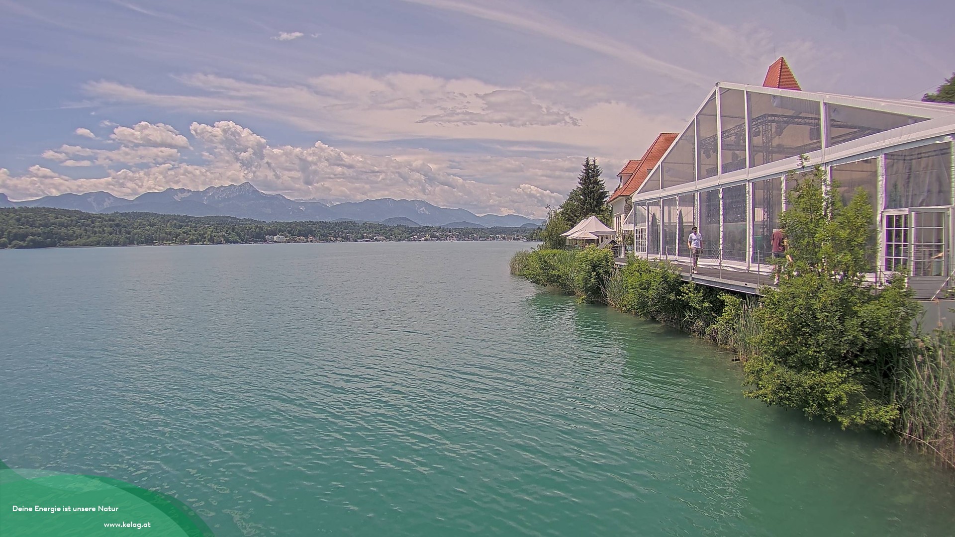 Archiv Foto Webcam Schaukraftwerk Forstsee Wörthersee