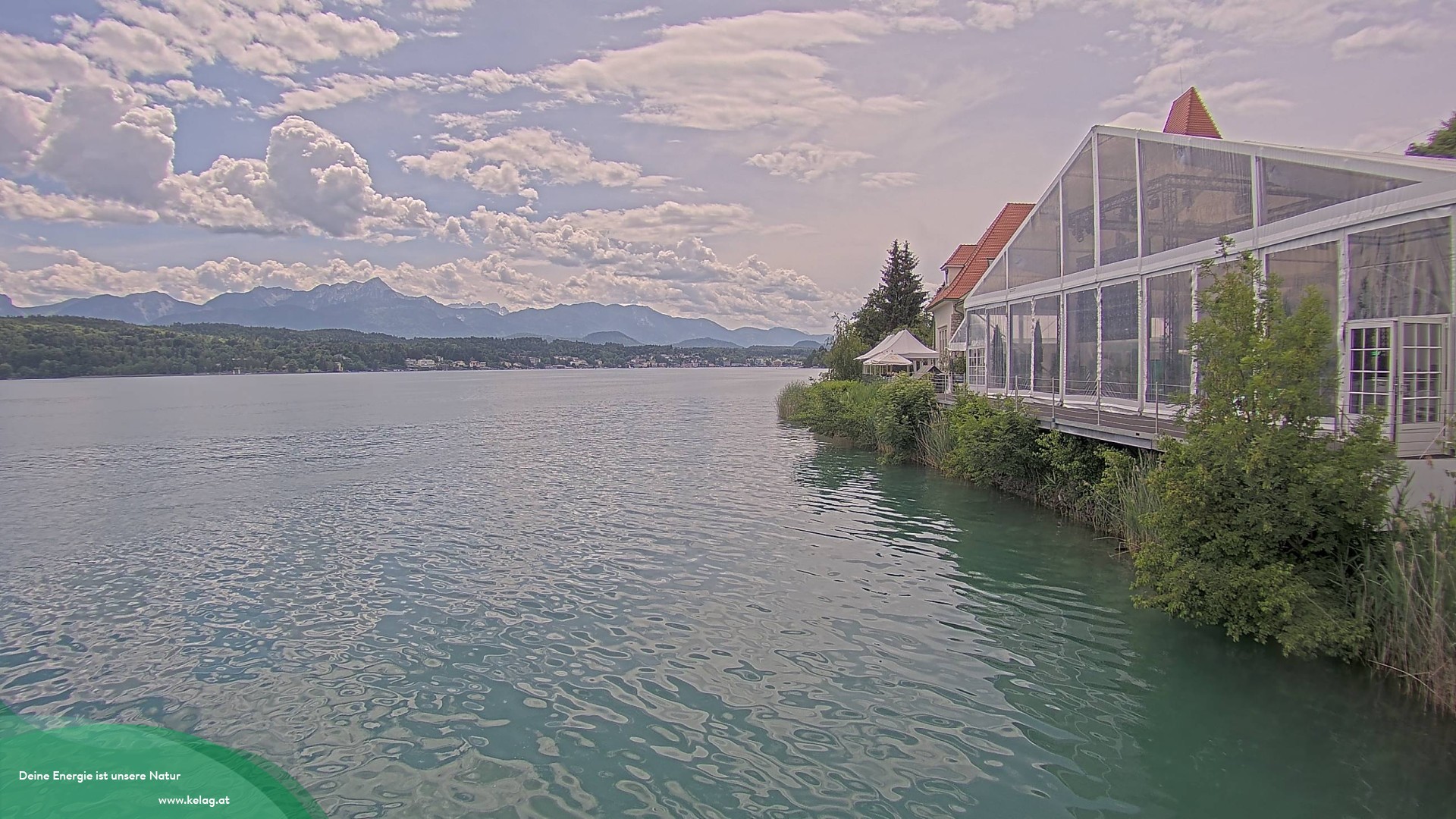 Archiv Foto Webcam Schaukraftwerk Forstsee Wörthersee