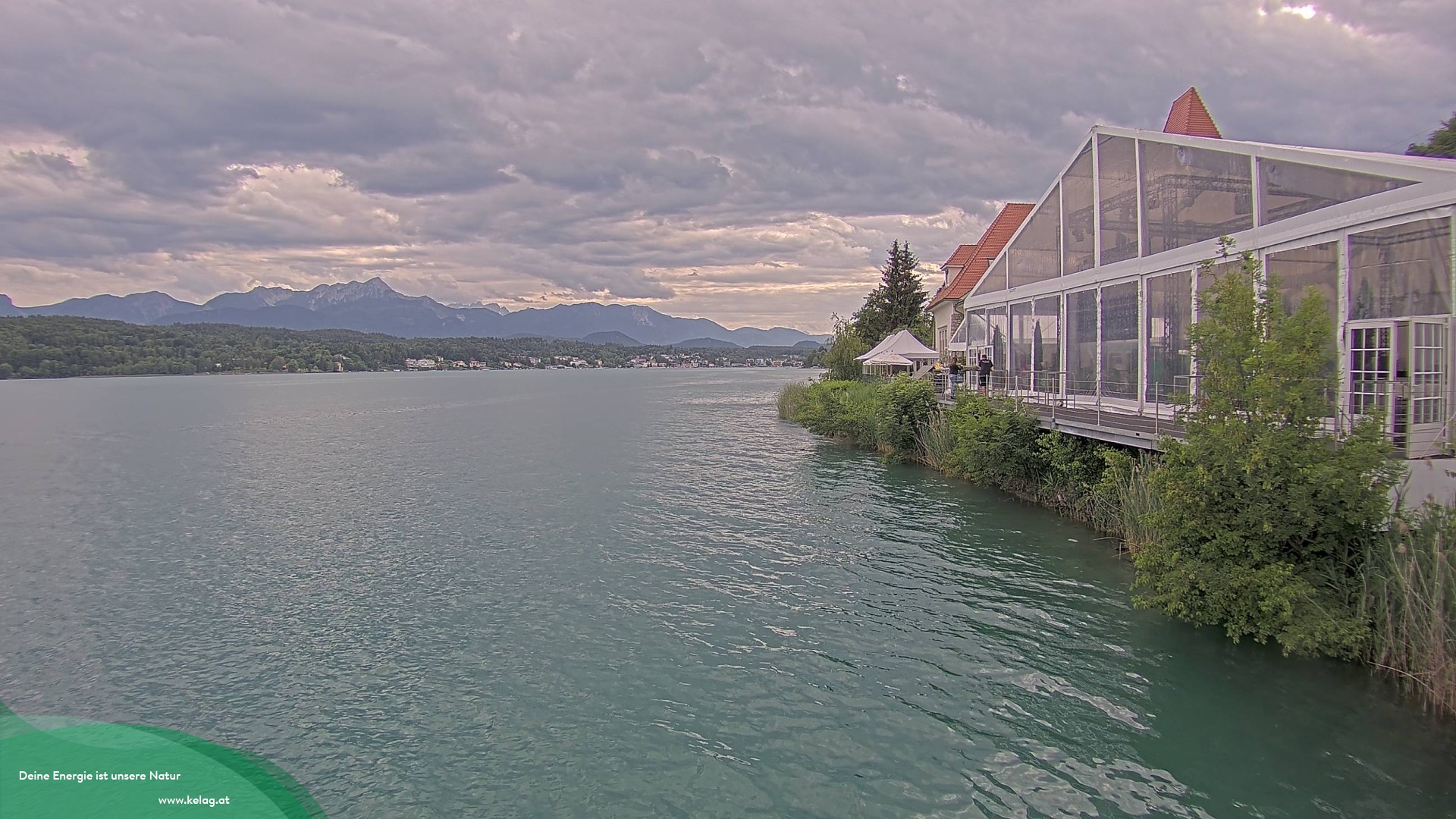 Archiv Foto Webcam Schaukraftwerk Forstsee Wörthersee