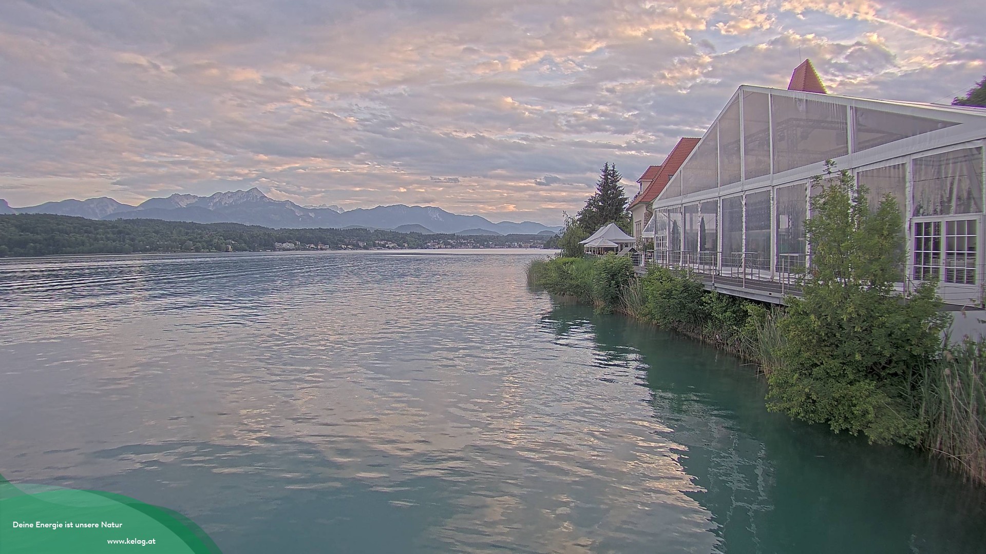 Archiv Foto Webcam Schaukraftwerk Forstsee Wörthersee