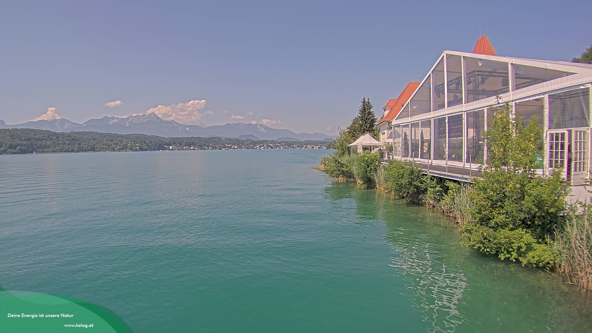 Archiv Foto Webcam Schaukraftwerk Forstsee Wörthersee