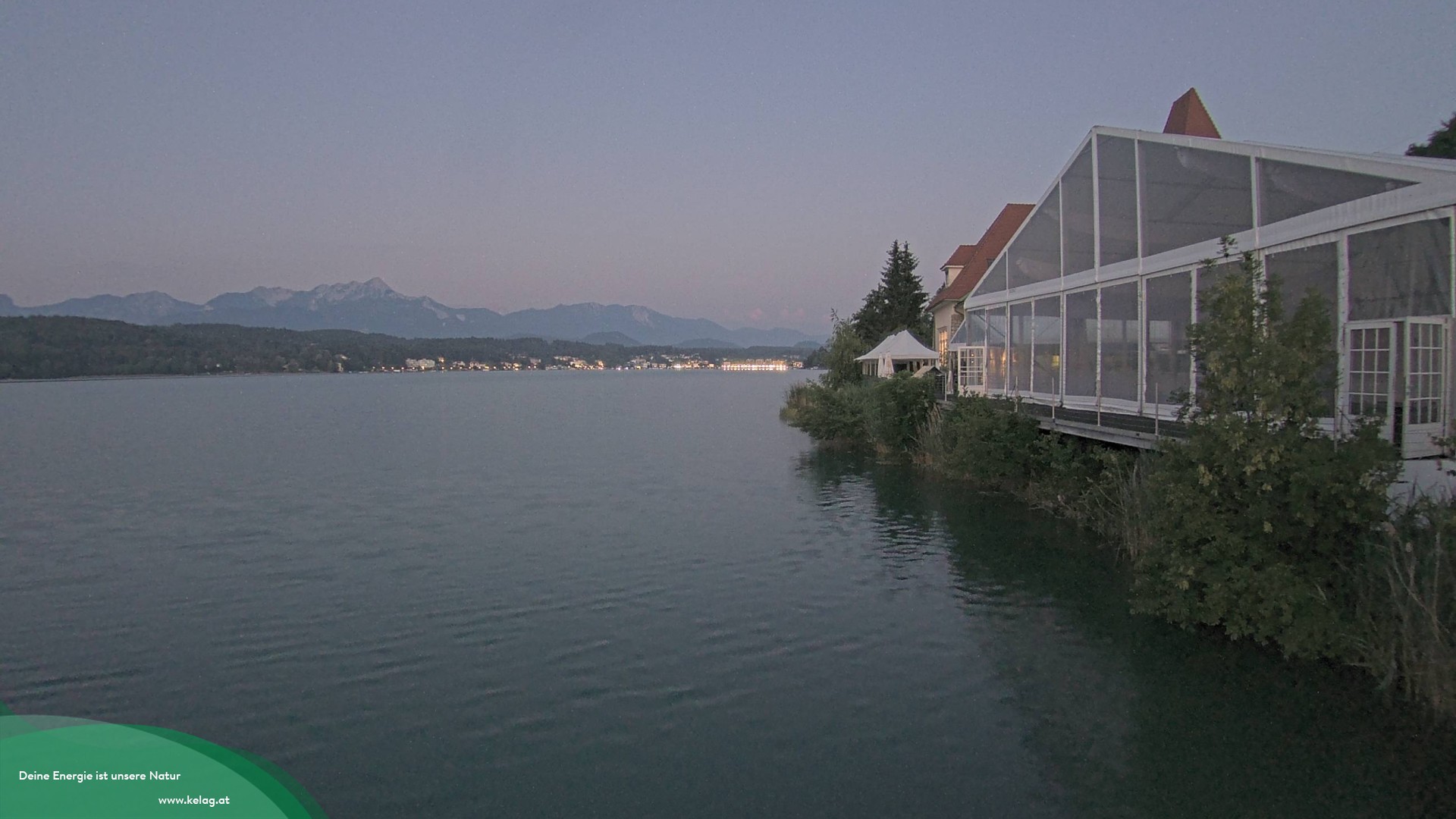 Archiv Foto Webcam Schaukraftwerk Forstsee Wörthersee