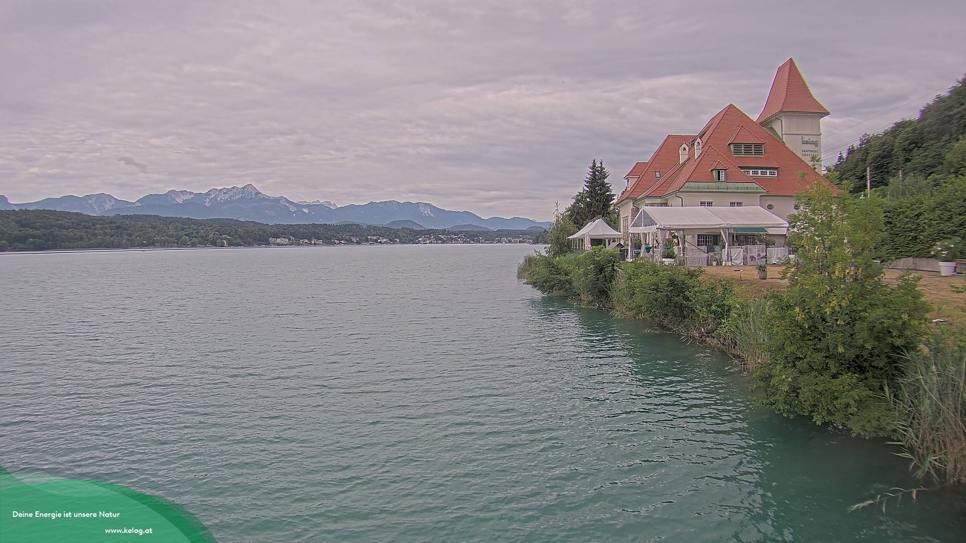 Archiv Foto Webcam Schaukraftwerk Forstsee Wörthersee