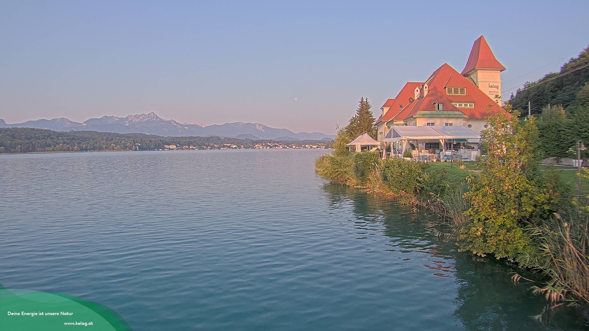 Archiv Foto Webcam Schaukraftwerk Forstsee Wörthersee