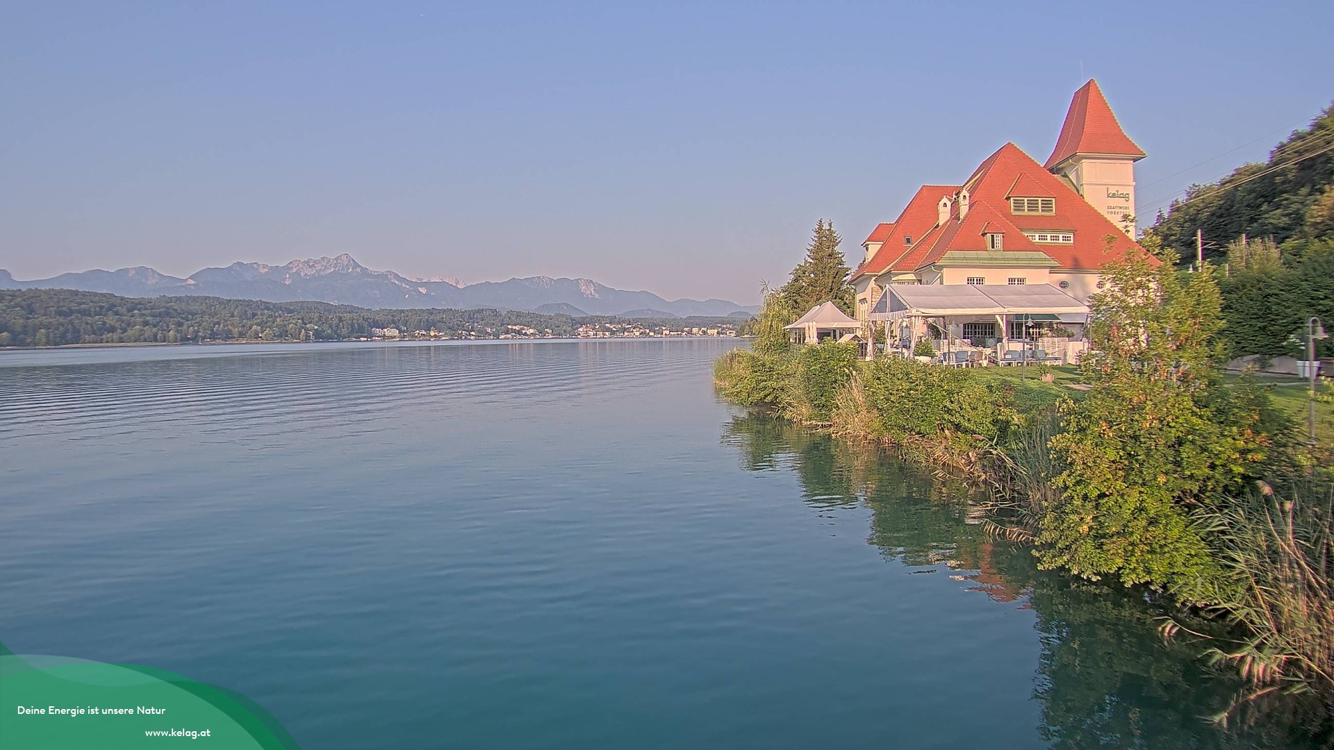 Archiv Foto Webcam Schaukraftwerk Forstsee Wörthersee