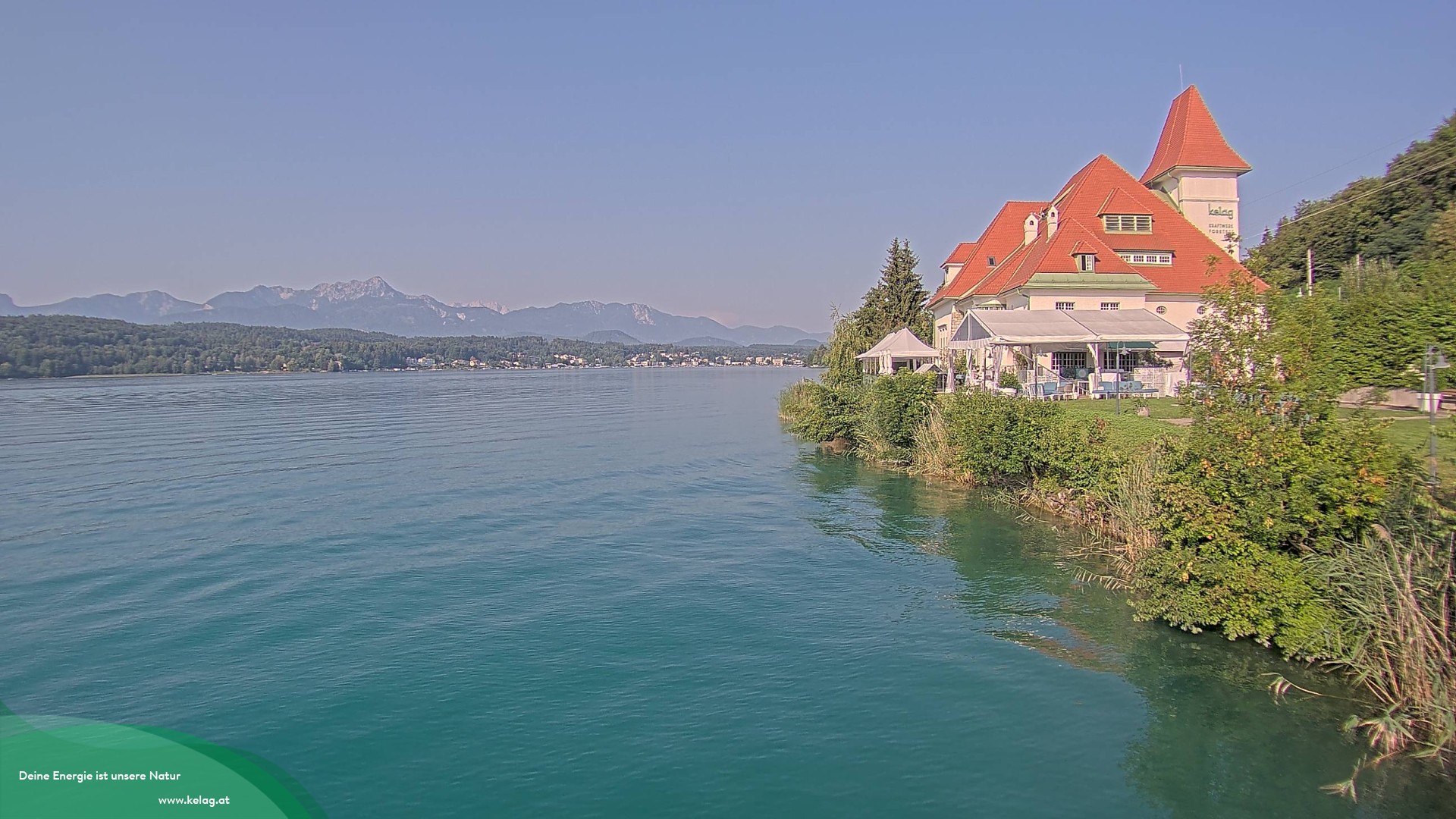 Archiv Foto Webcam Schaukraftwerk Forstsee Wörthersee