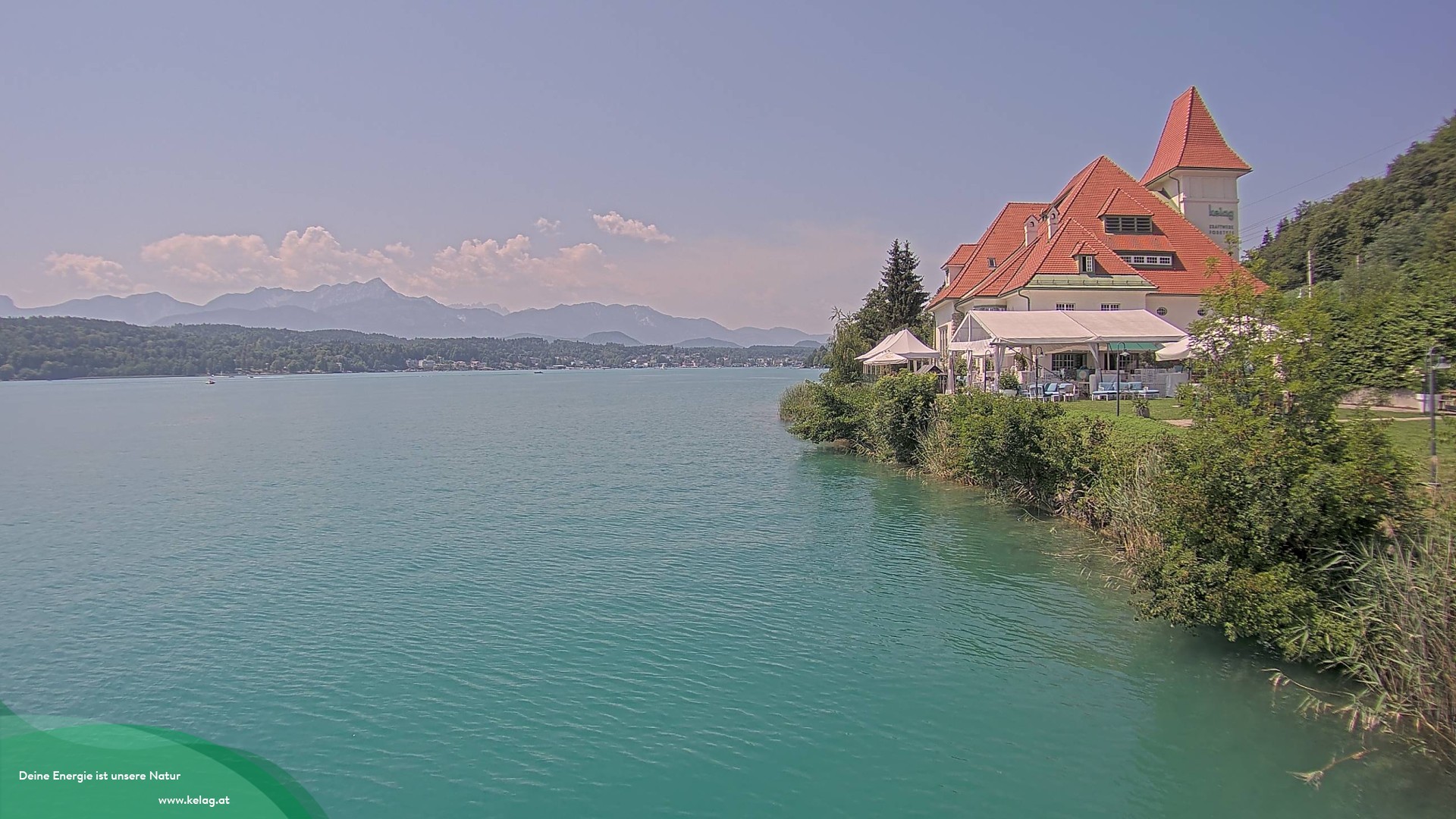 Archiv Foto Webcam Schaukraftwerk Forstsee Wörthersee