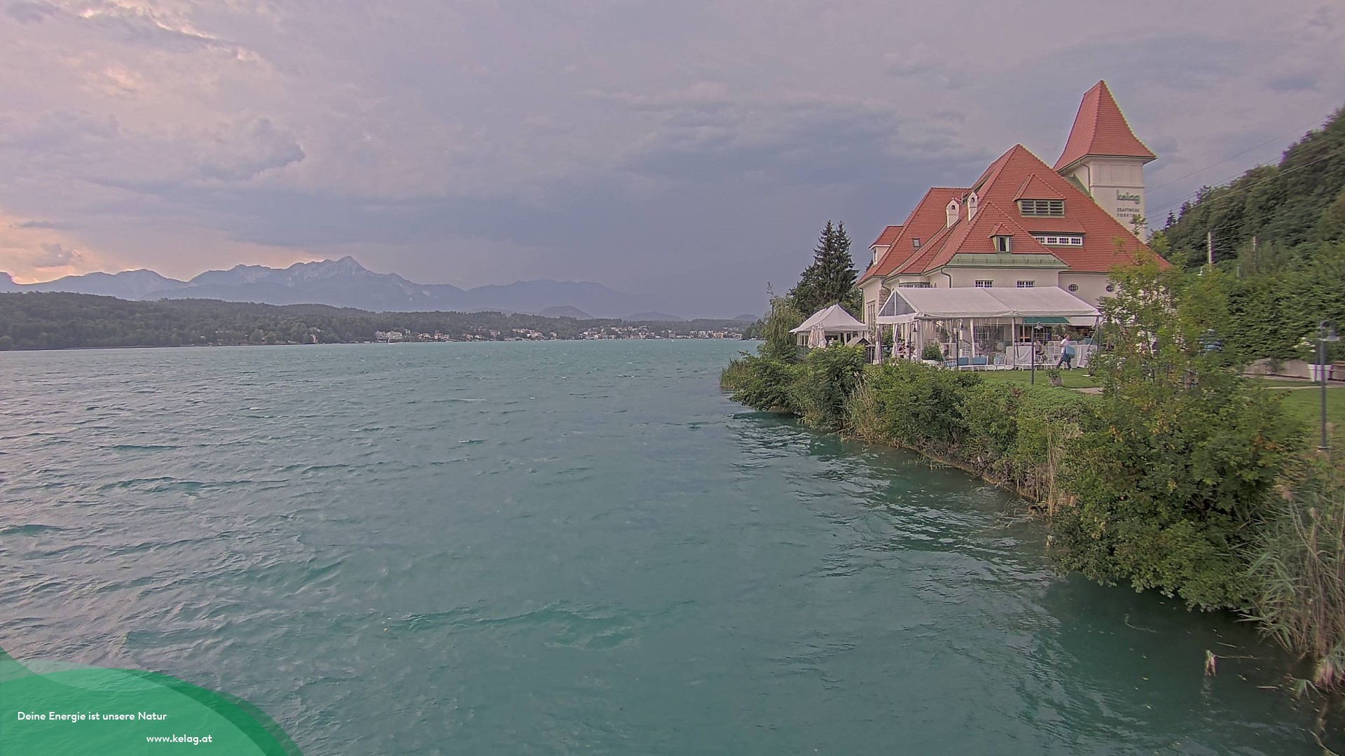 Archiv Foto Webcam Schaukraftwerk Forstsee Wörthersee