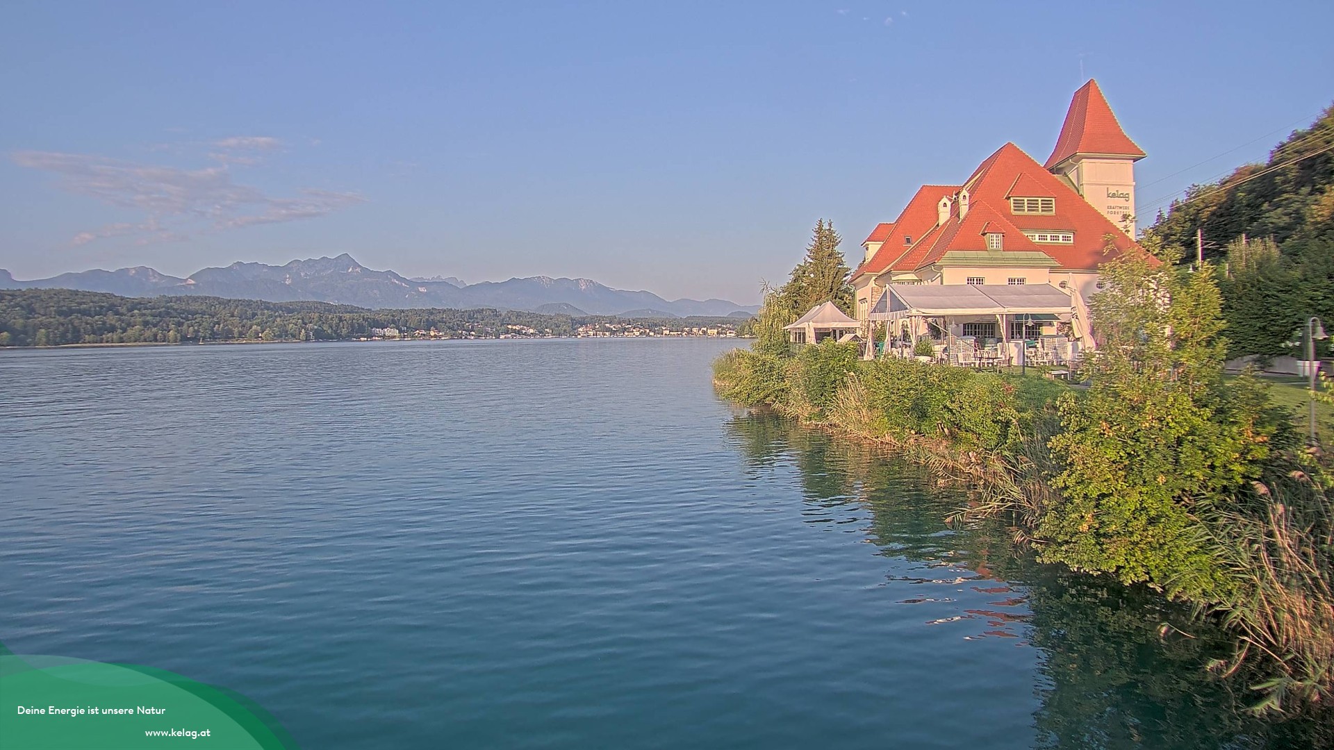 Archiv Foto Webcam Schaukraftwerk Forstsee Wörthersee