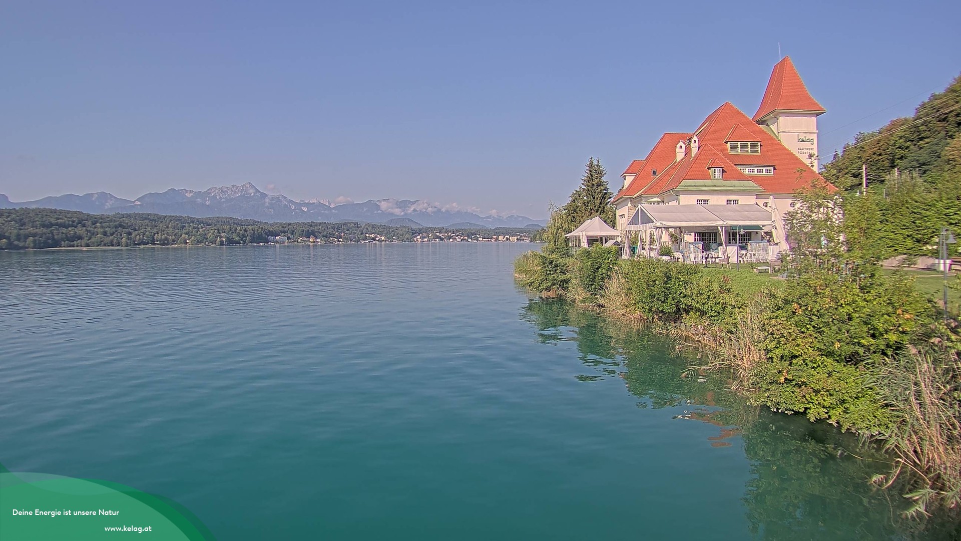 Archiv Foto Webcam Schaukraftwerk Forstsee Wörthersee