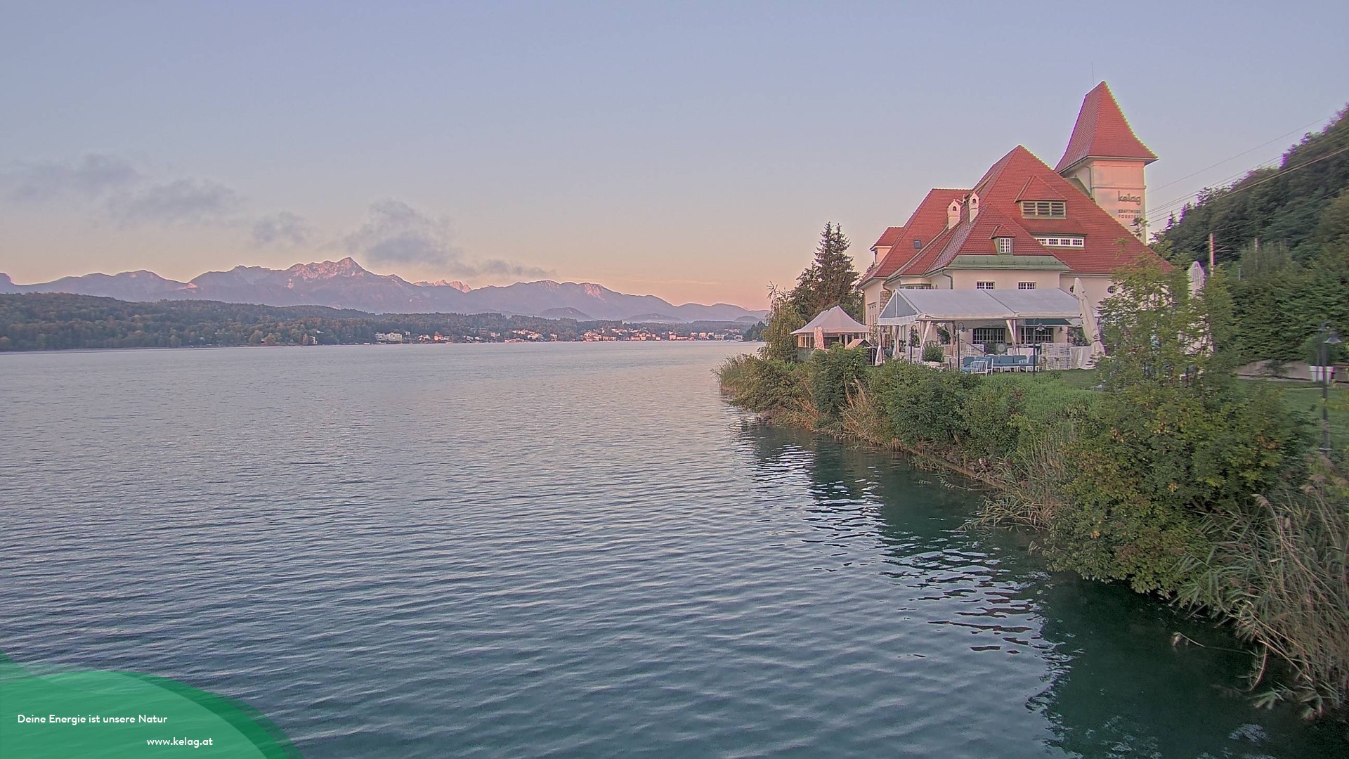 Archiv Foto Webcam Schaukraftwerk Forstsee Wörthersee