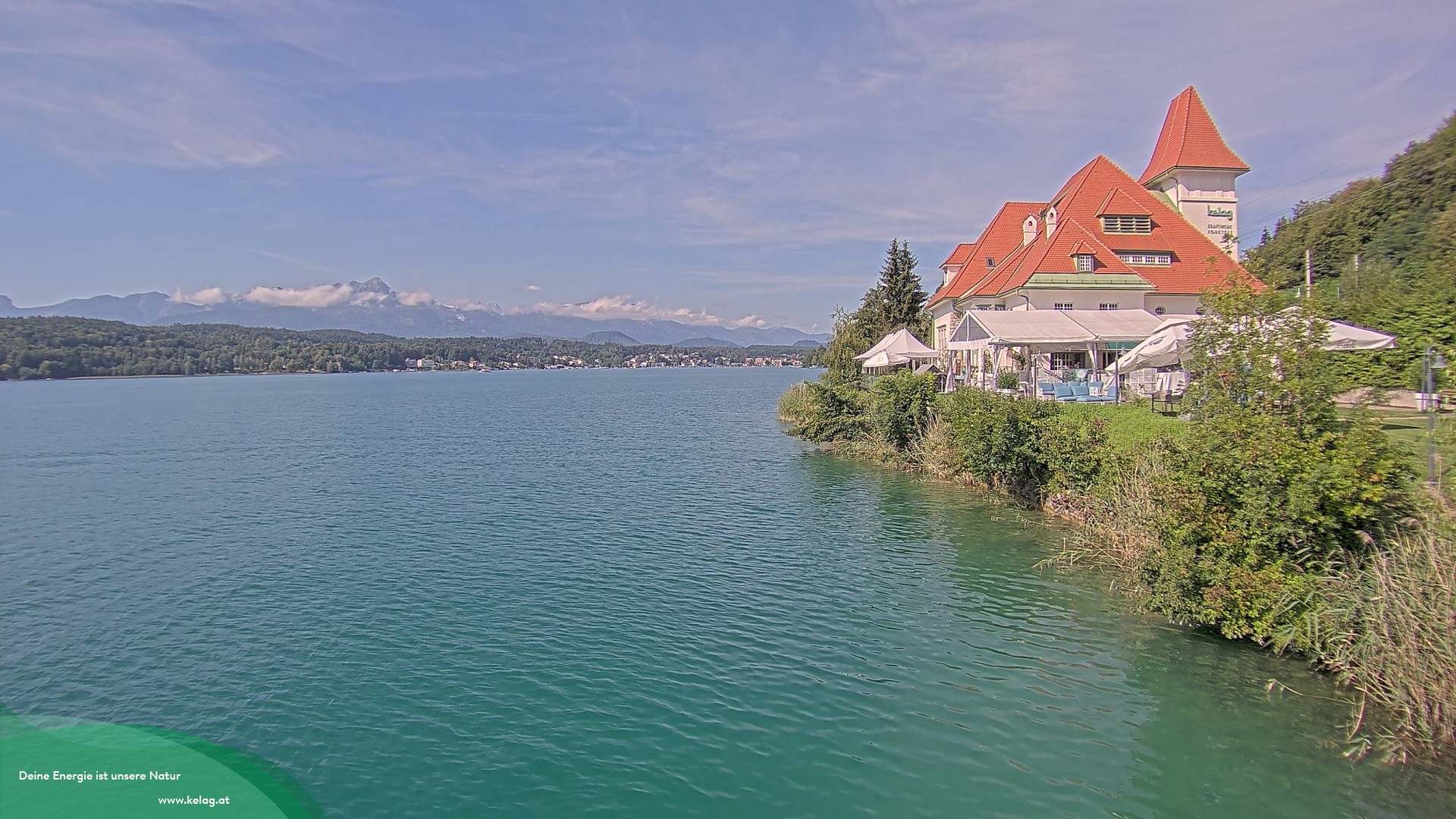 Archiv Foto Webcam Schaukraftwerk Forstsee Wörthersee