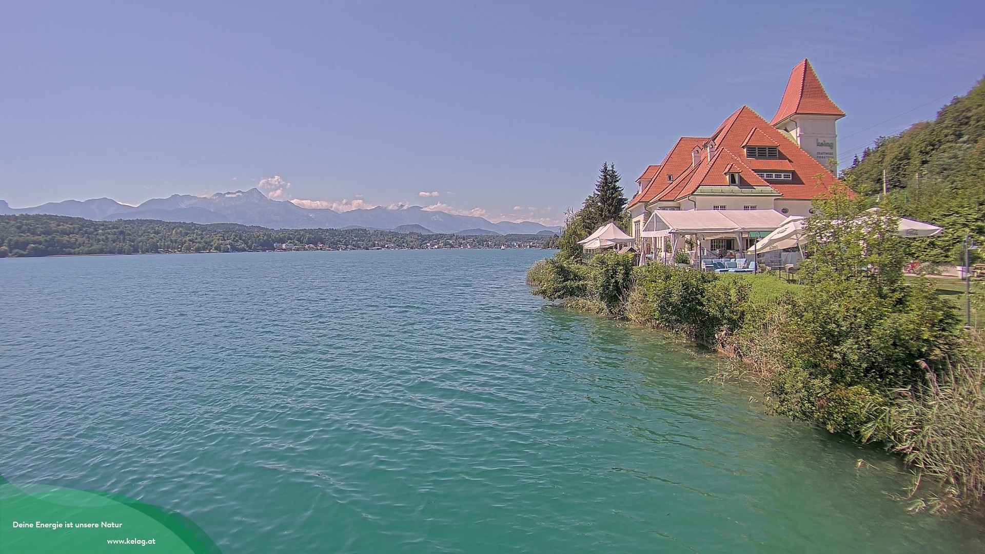 Archiv Foto Webcam Schaukraftwerk Forstsee Wörthersee