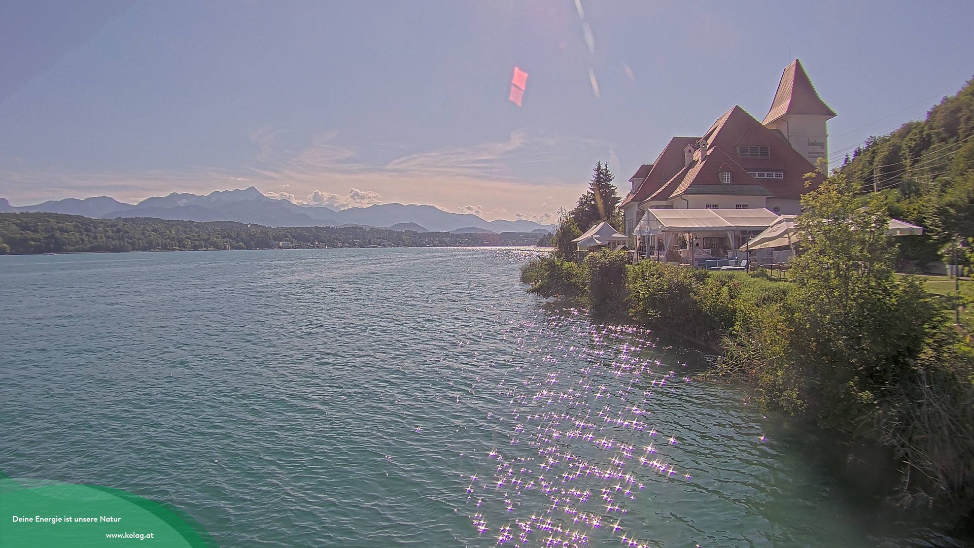 Archiv Foto Webcam Schaukraftwerk Forstsee Wörthersee