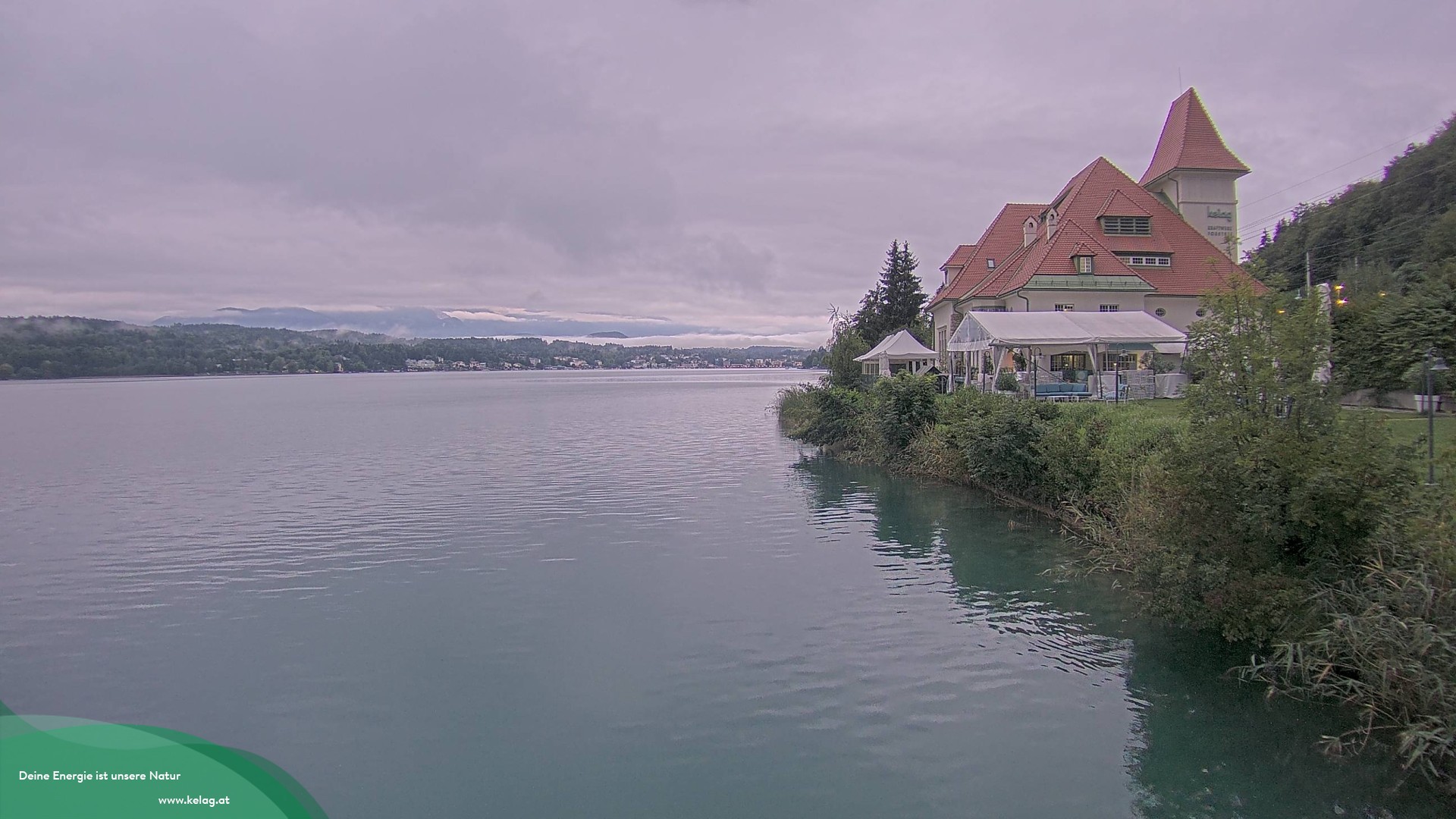 Archiv Foto Webcam Schaukraftwerk Forstsee Wörthersee